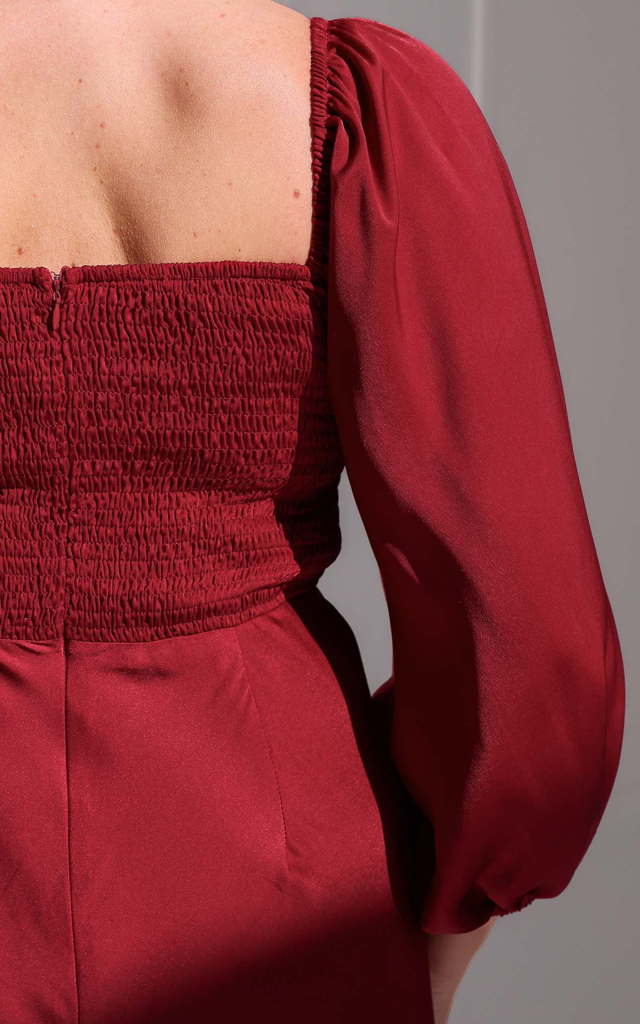 Alessia Maxi Dress - Wine