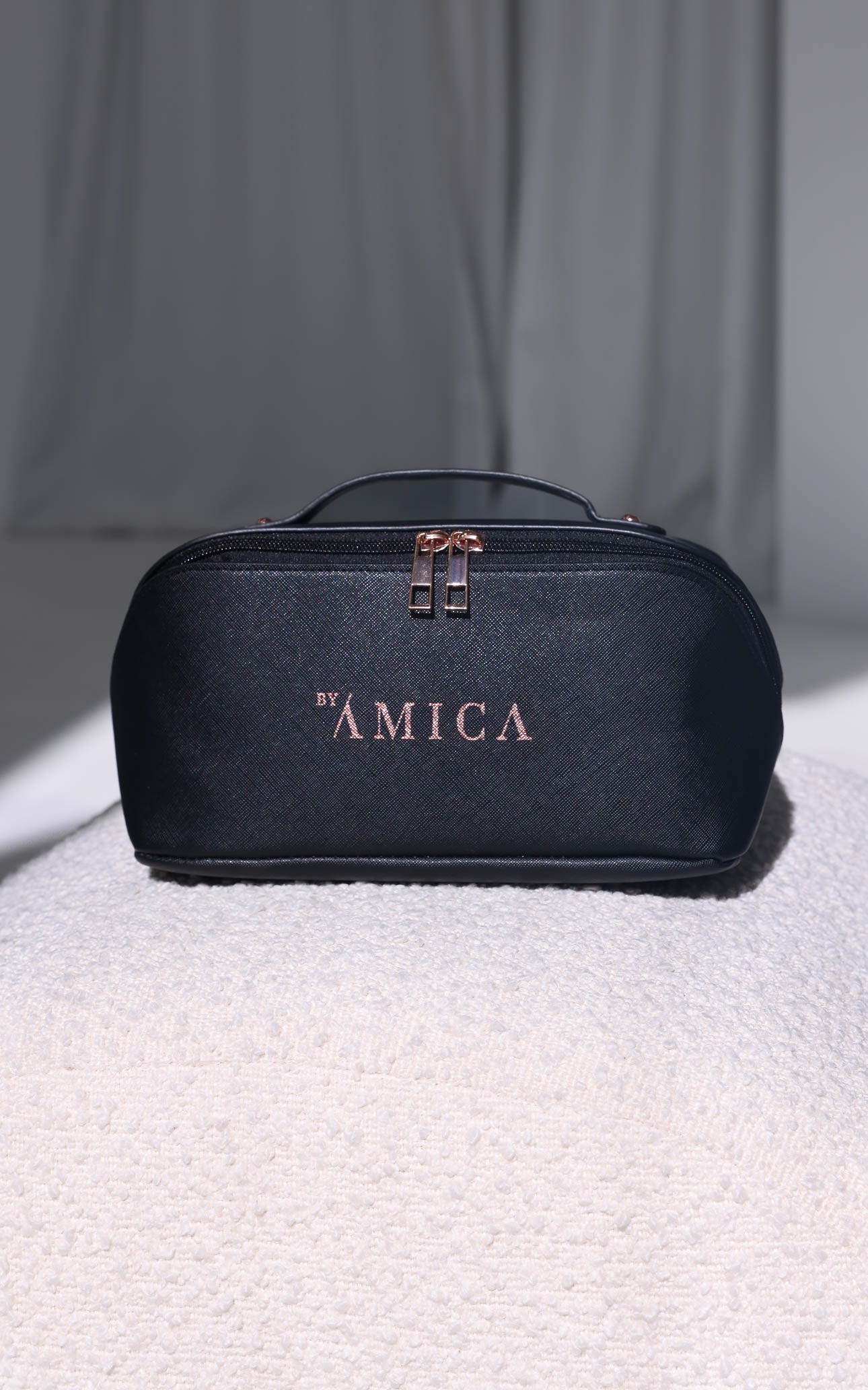 By Amica Cosmetic Makeup Bag - Black