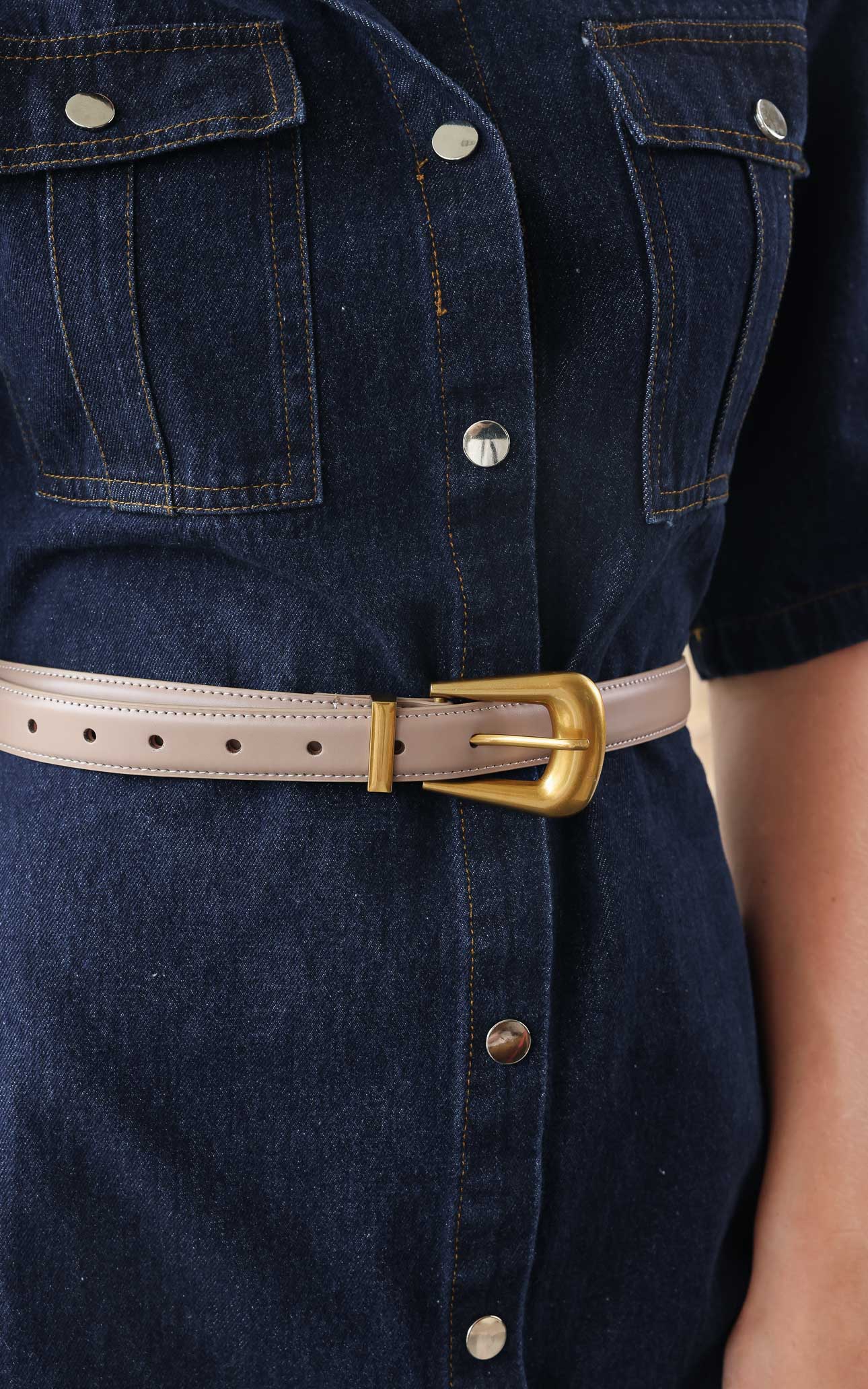 Cambridge Belt - Taupe Classic