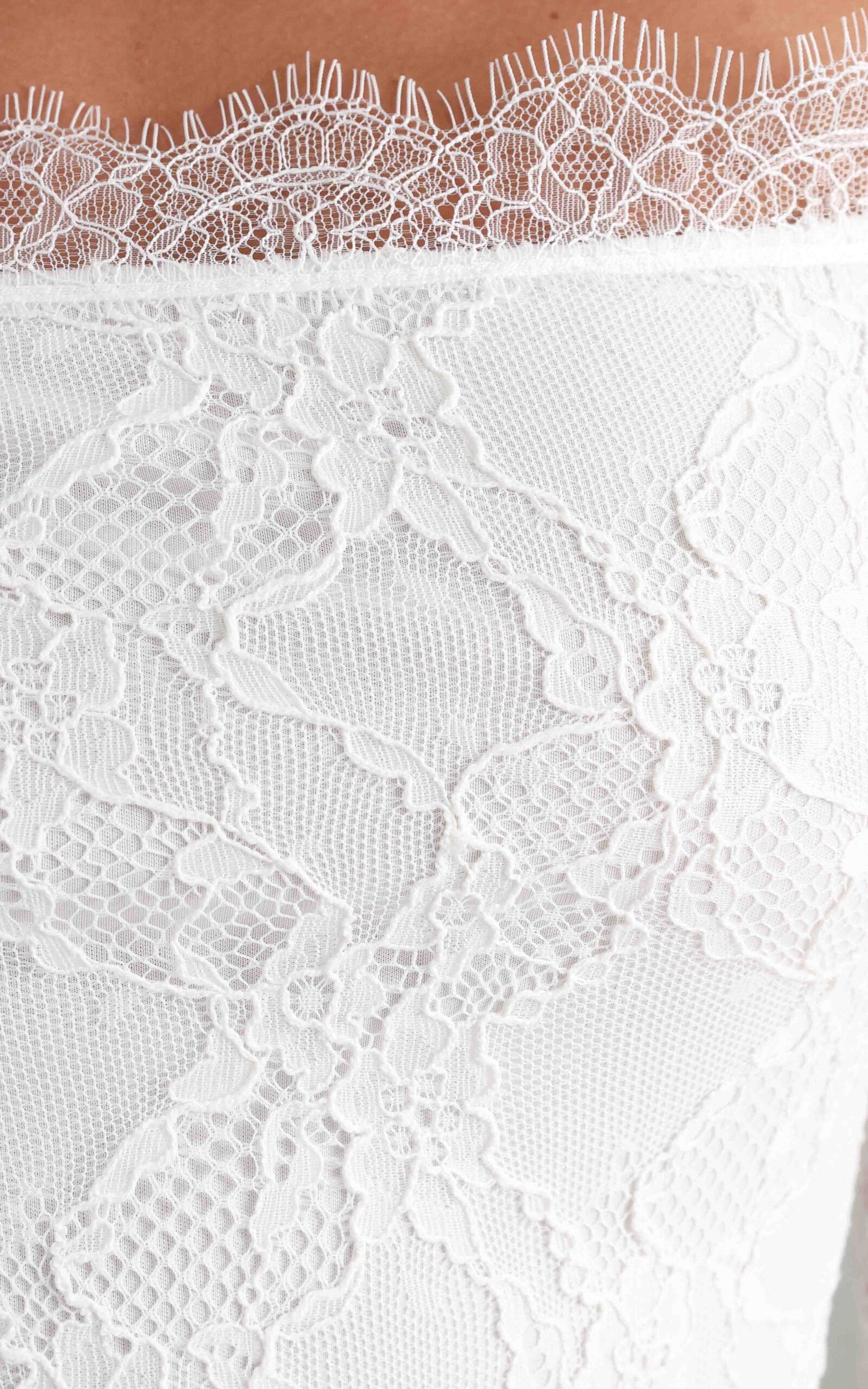 Casanova Lace Top - White