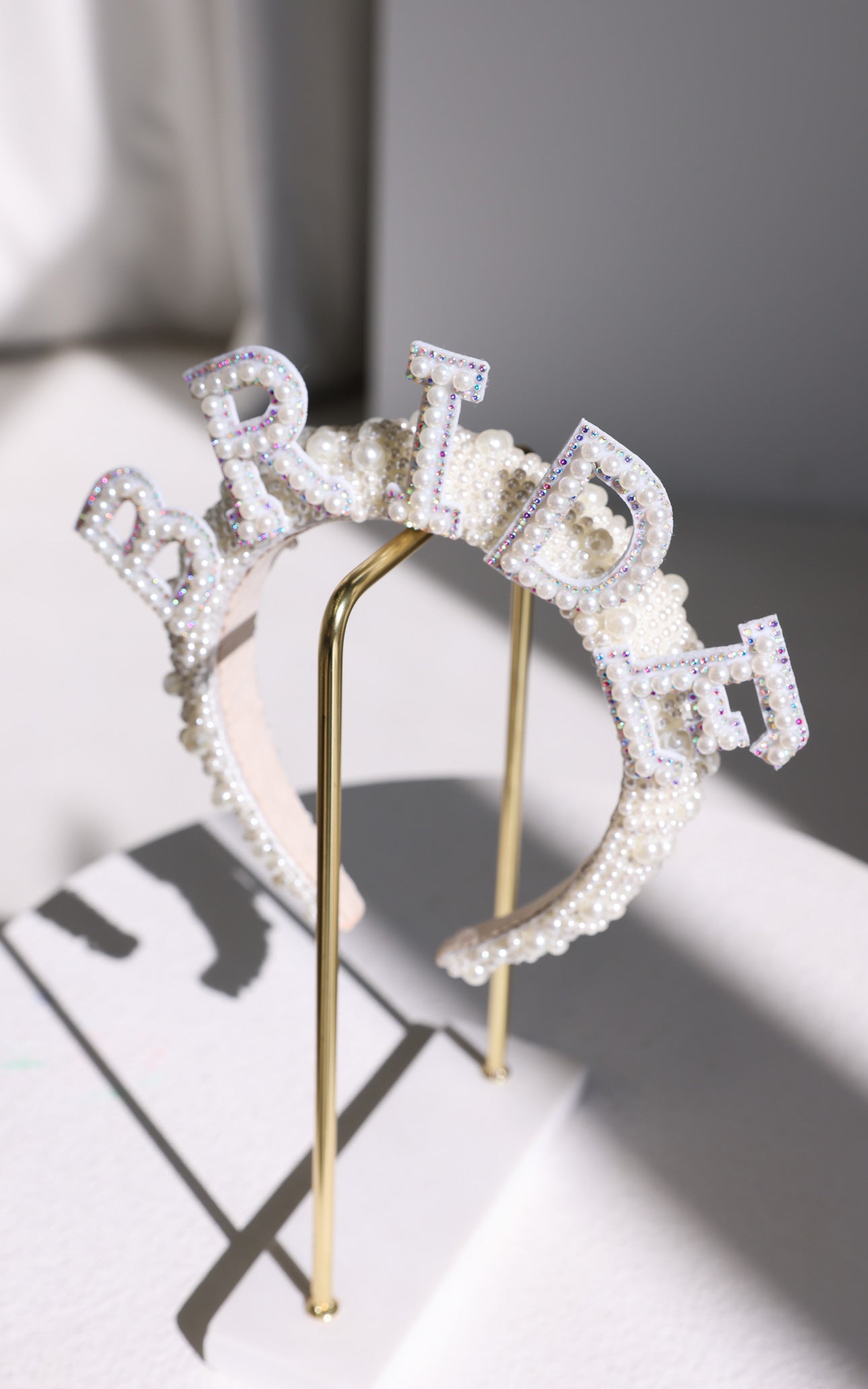 Commitment Headband - Bride Pearl