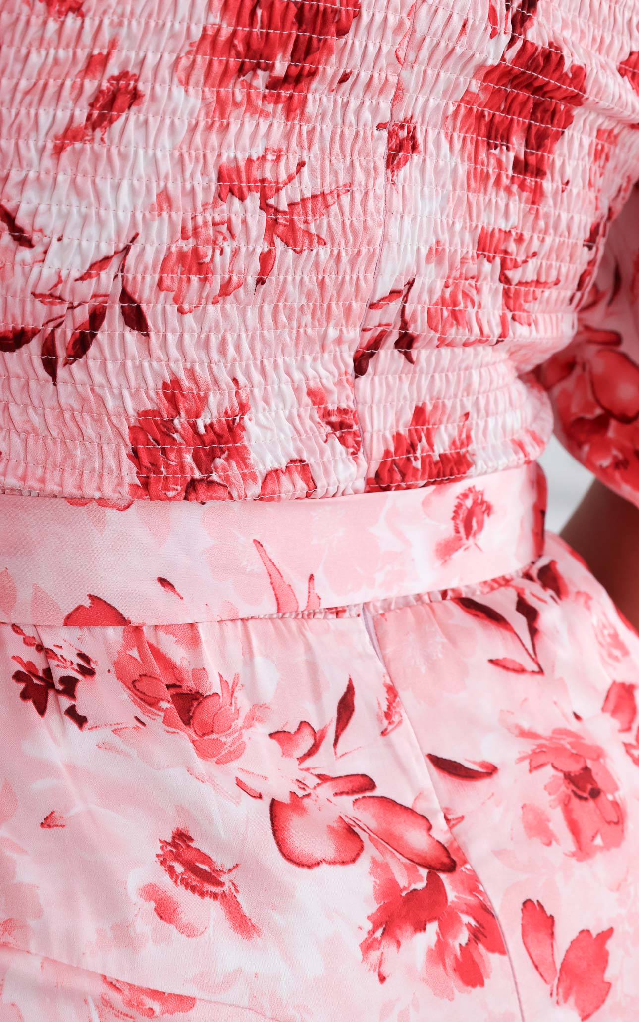 Janice Maxi Dress - Pink Floral