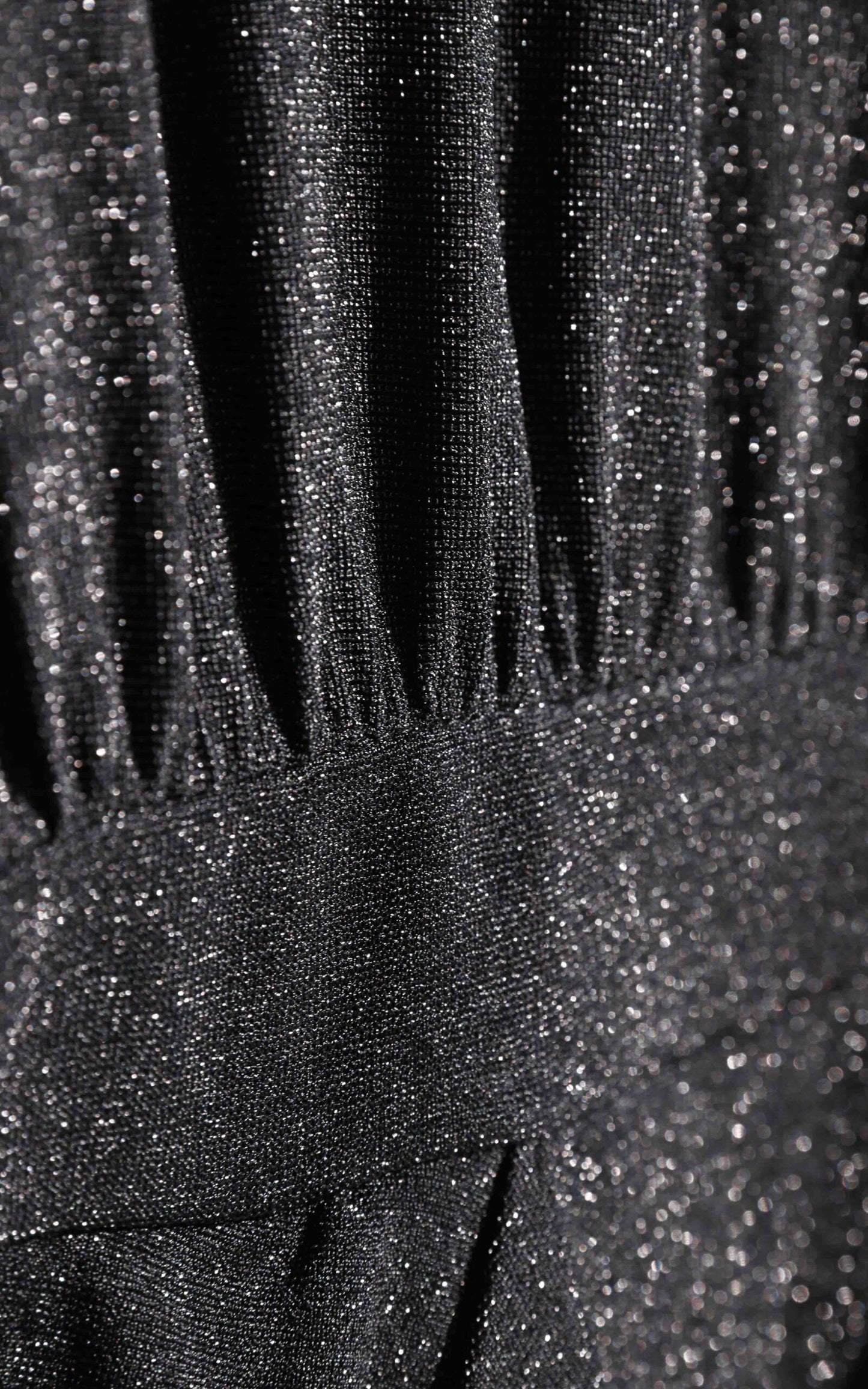 Kaleb Mini Dress - Black Metallic