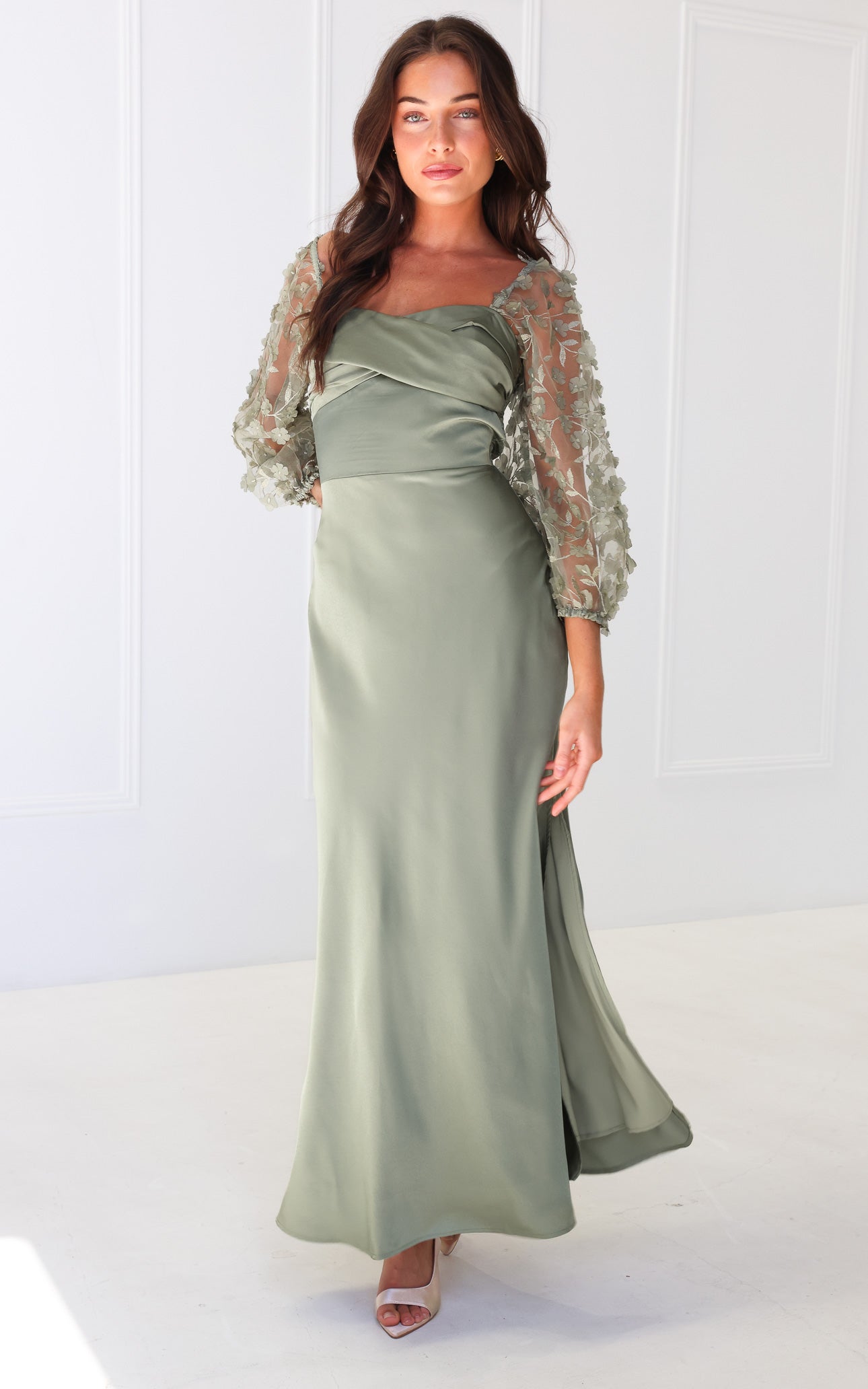Leana Maxi Dress - Fern Green By Amica Leana Maxi Dress - Fern Green By Amica