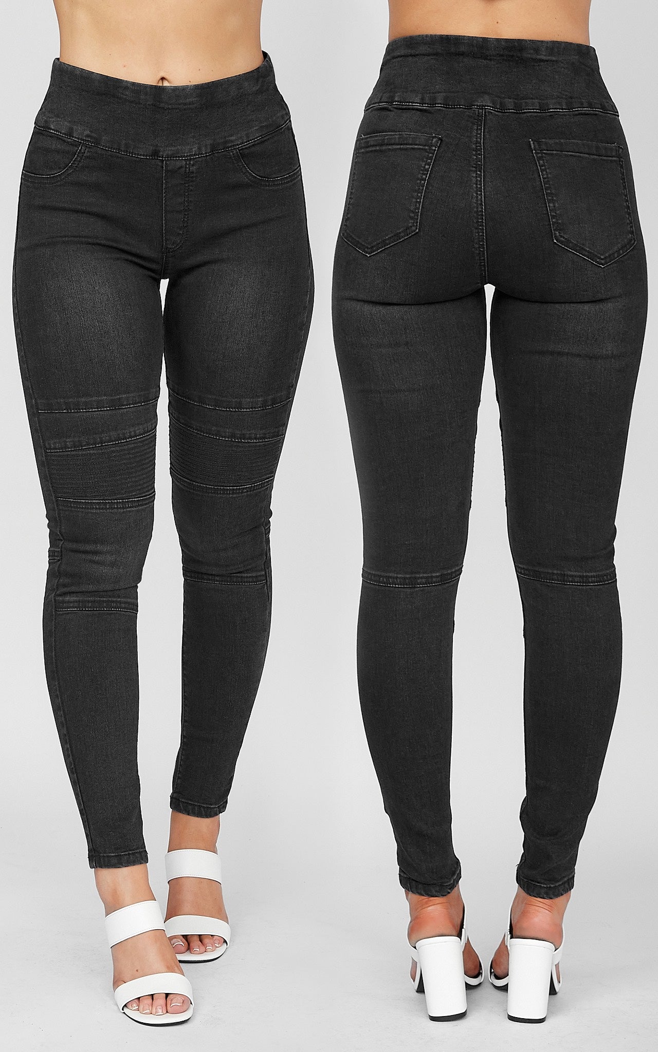 PIRILISA JEGGINGS CHARCOAL GREY – By Amica1