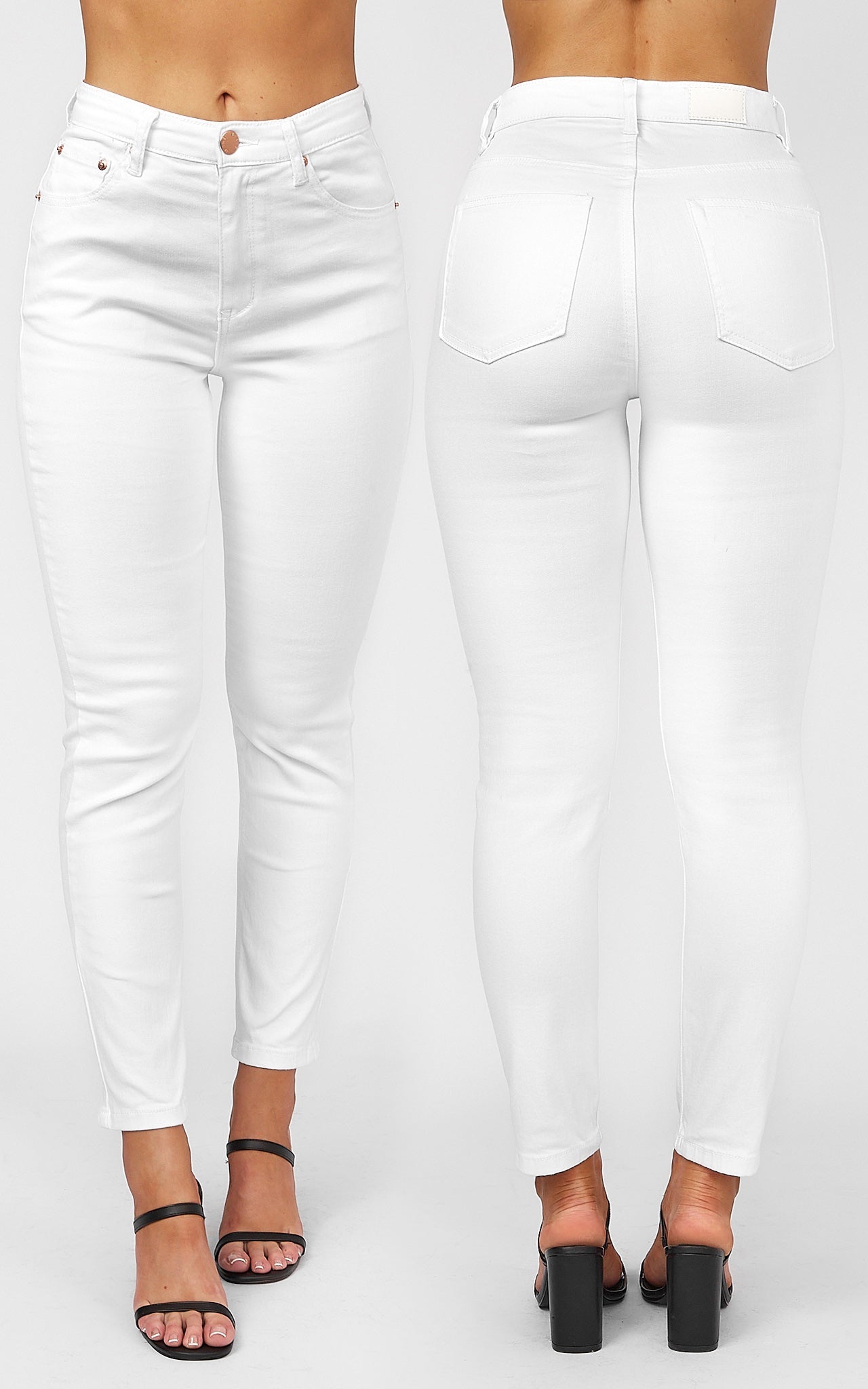 ROBIN JEANS WHITE – By Amica - Main Image