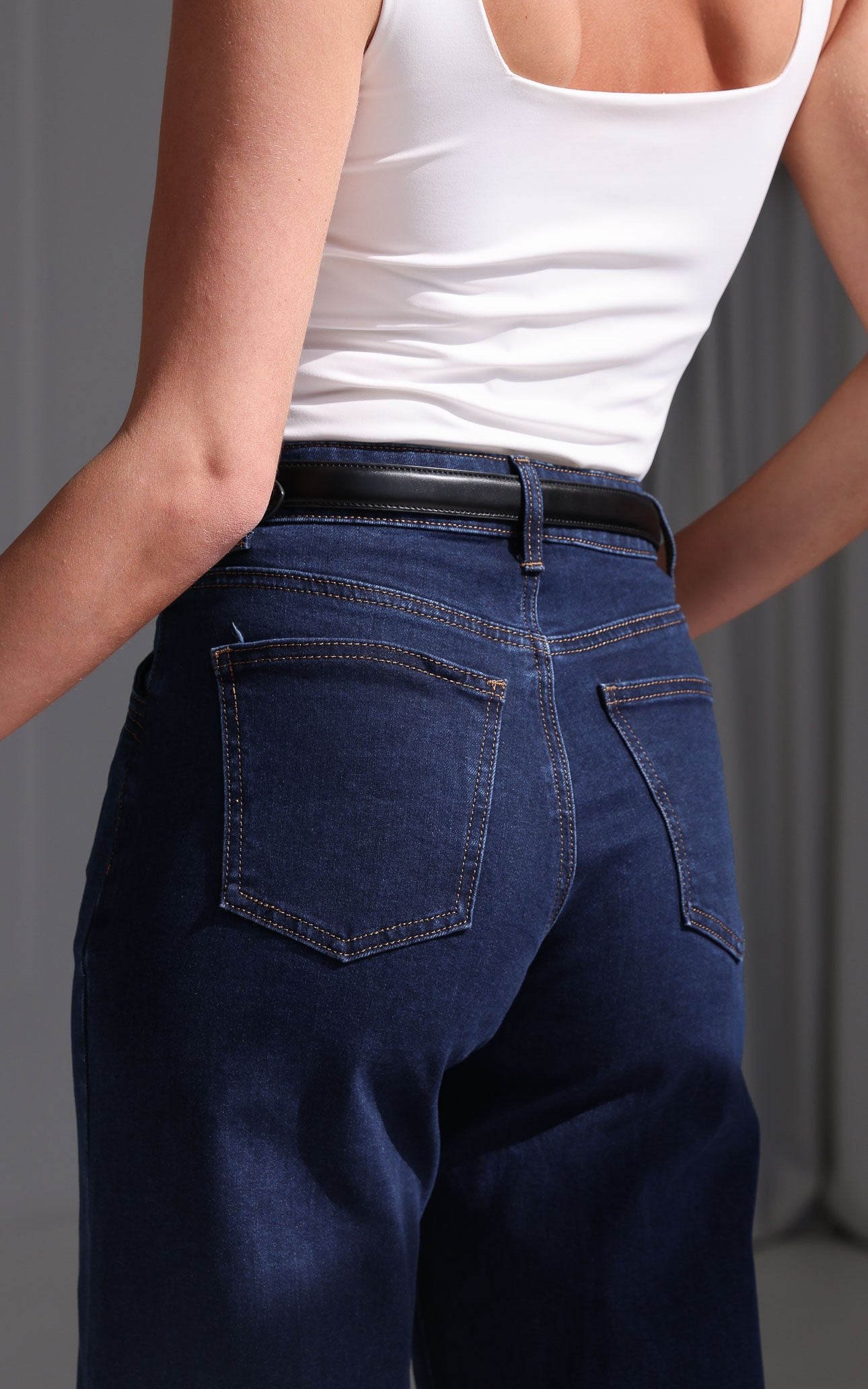 Serrano Belt - Black U Texture