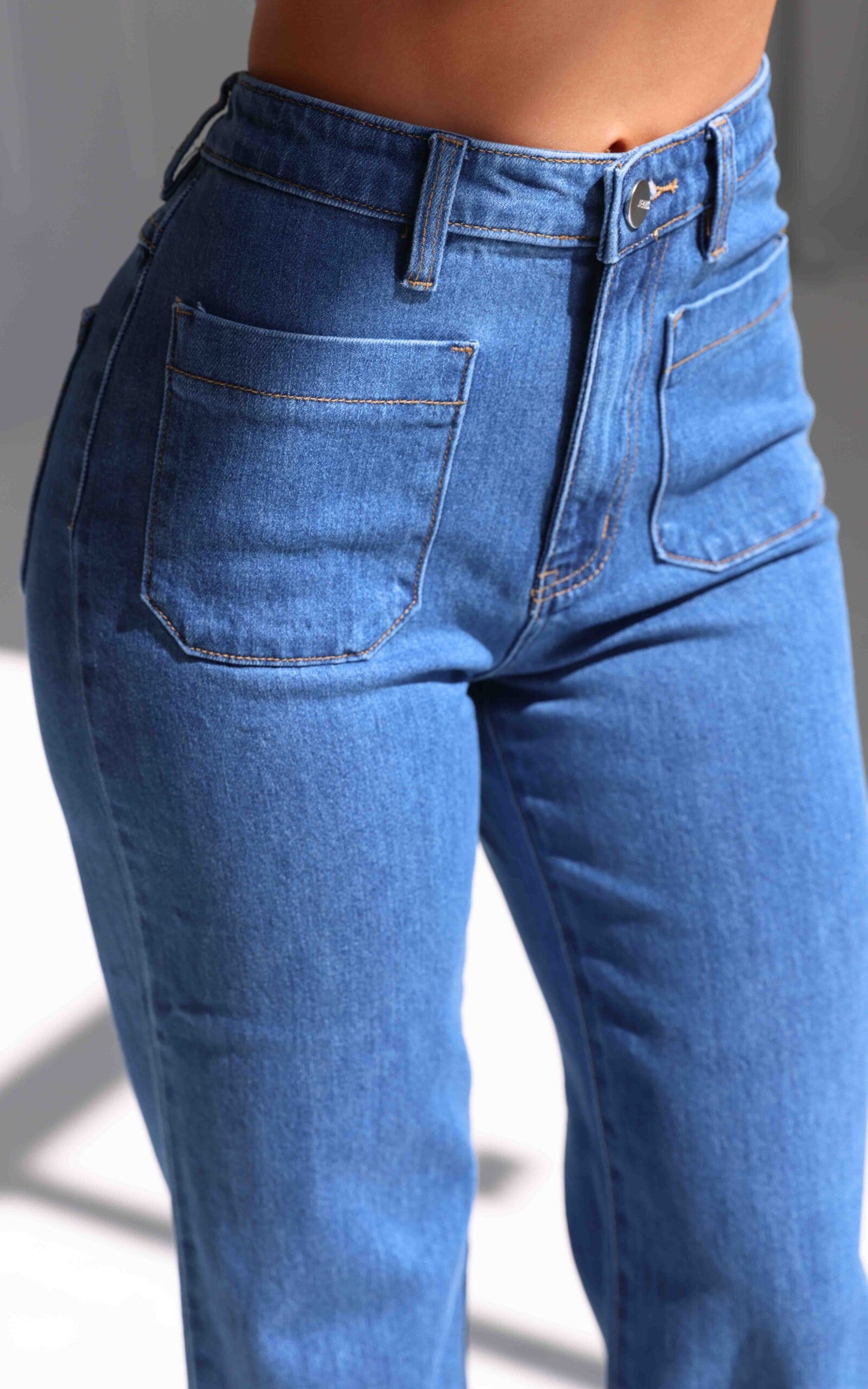 Tarsha Jeans - Mid Blue