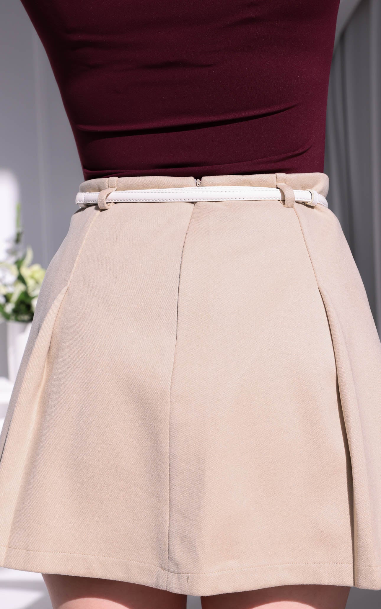 Zankov Belt - White U Braid