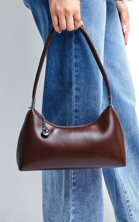 Jacquee Bag - Coffee Brown