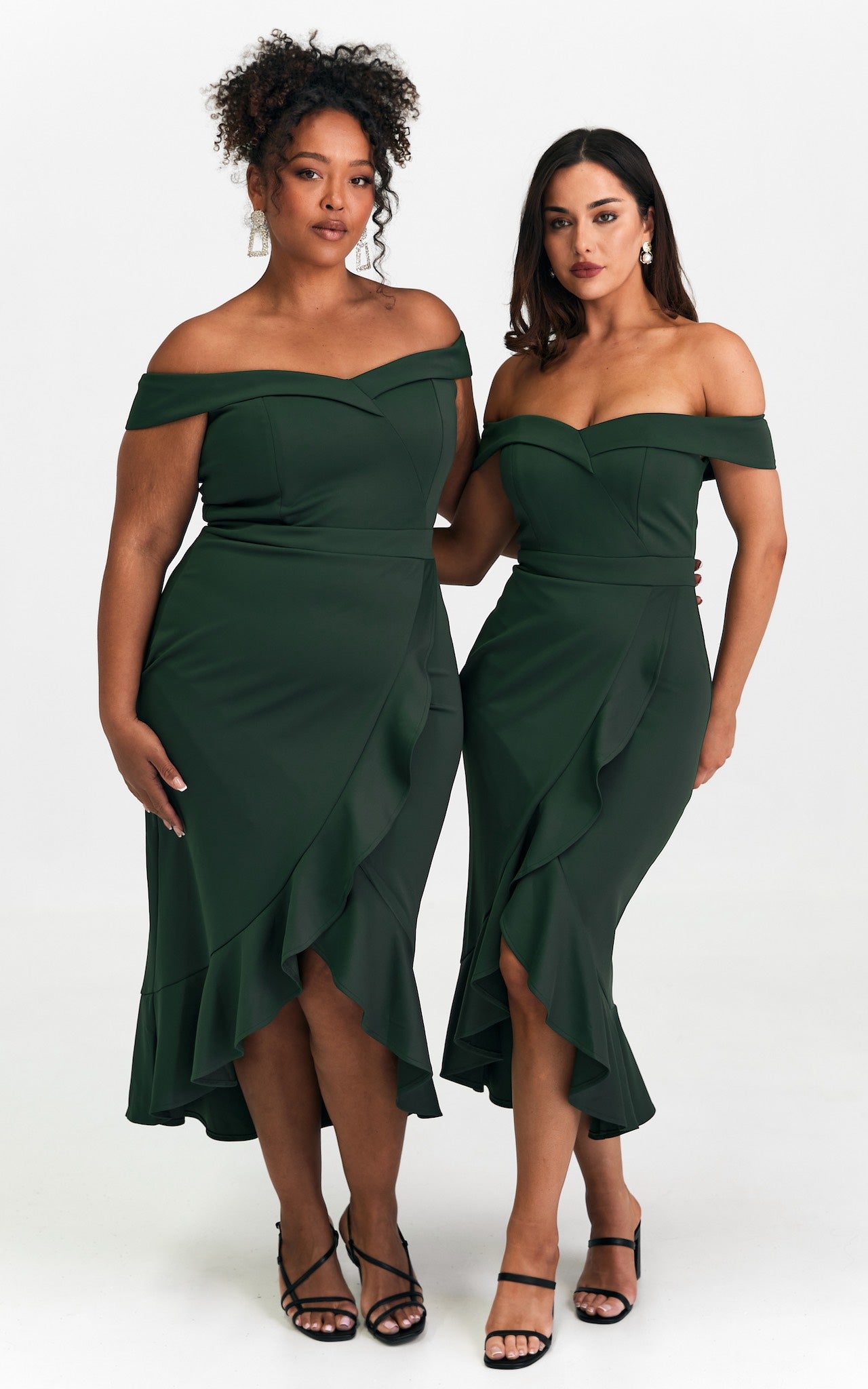 Admire Dress - Emerald Green