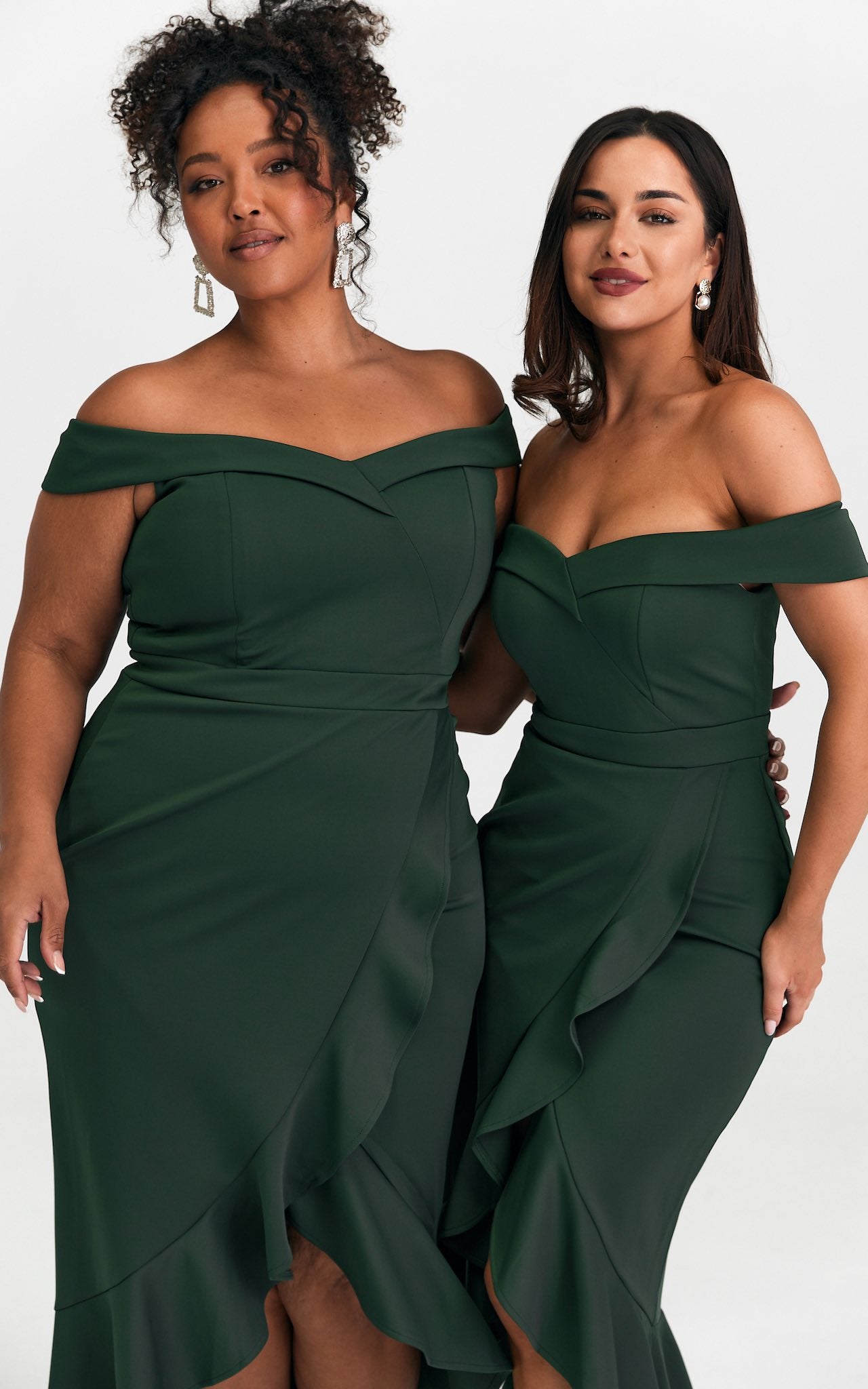 Admire Dress - Emerald Green