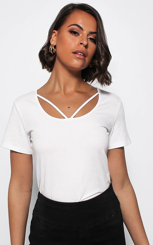 Aimee Top - White