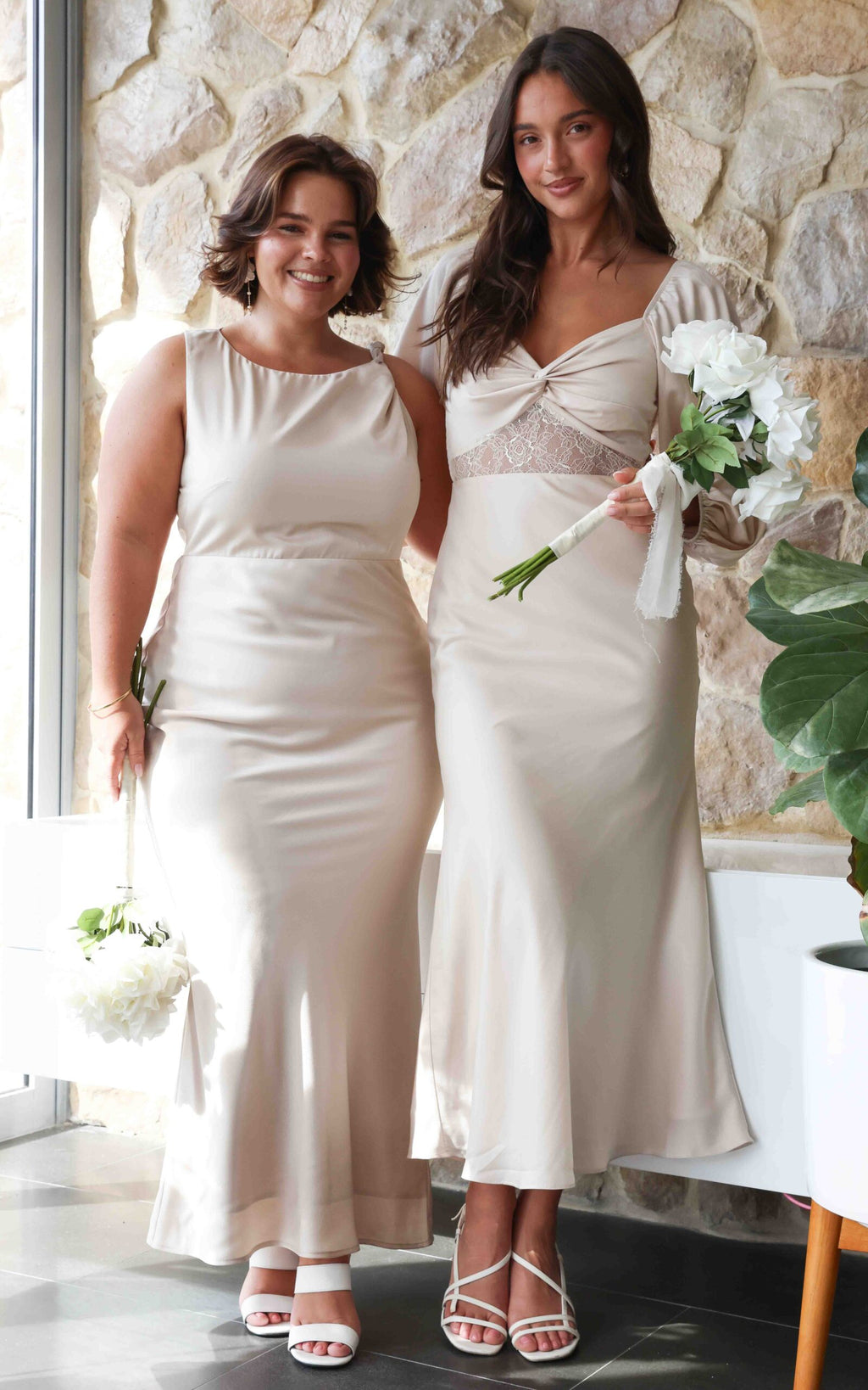 Mosse Maxi Dress - Bone