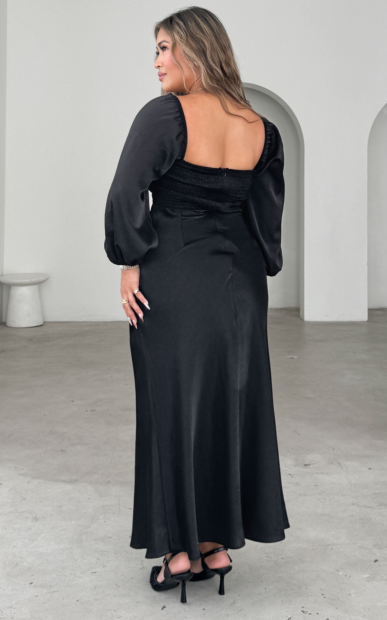 Alessia Maxi Dress - Black