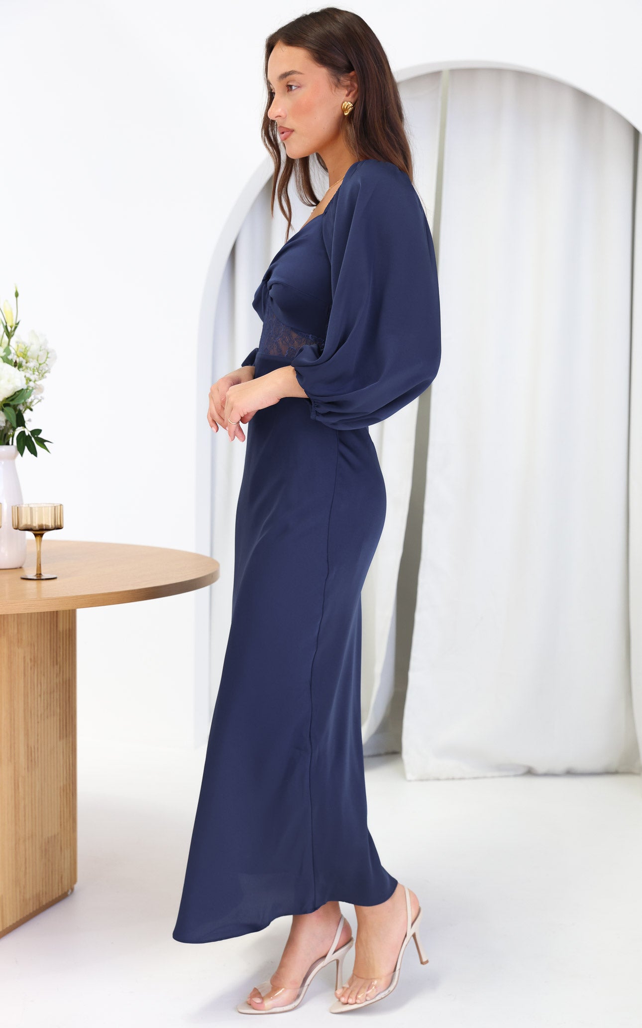 (Preorder) Alessia Maxi Dress - Navy