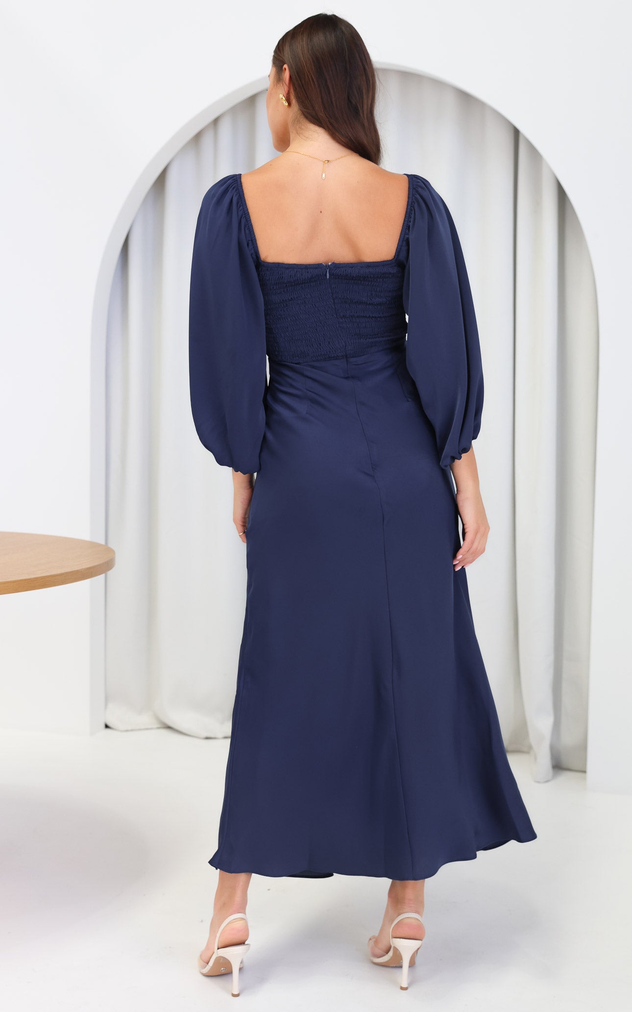 (Preorder) Alessia Maxi Dress - Navy