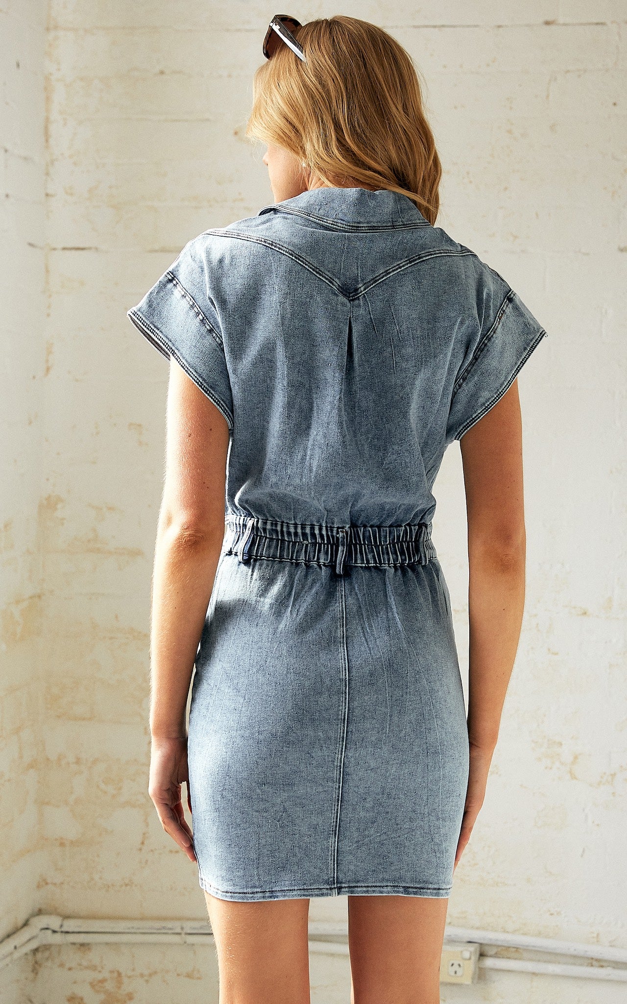 Ally Dress - Acid Wash