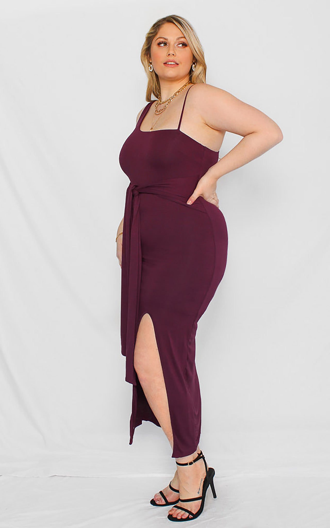 Amaretto Dress - Wine