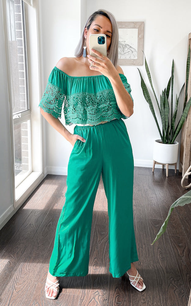 Arcadia Jumpsuit - Teal