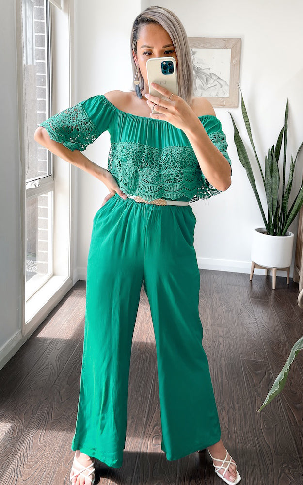 Arcadia Jumpsuit - Teal