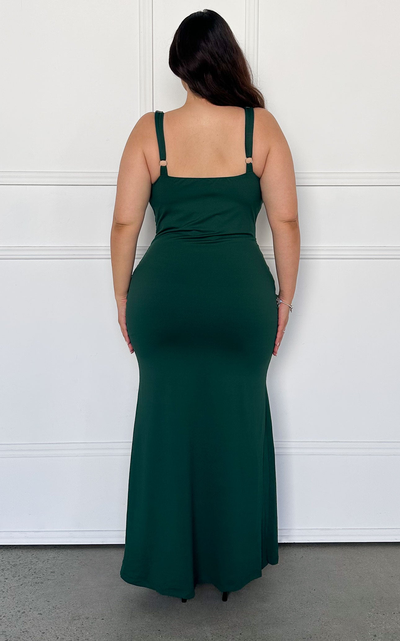 Aubriella Maxi Dress - Emerald Green