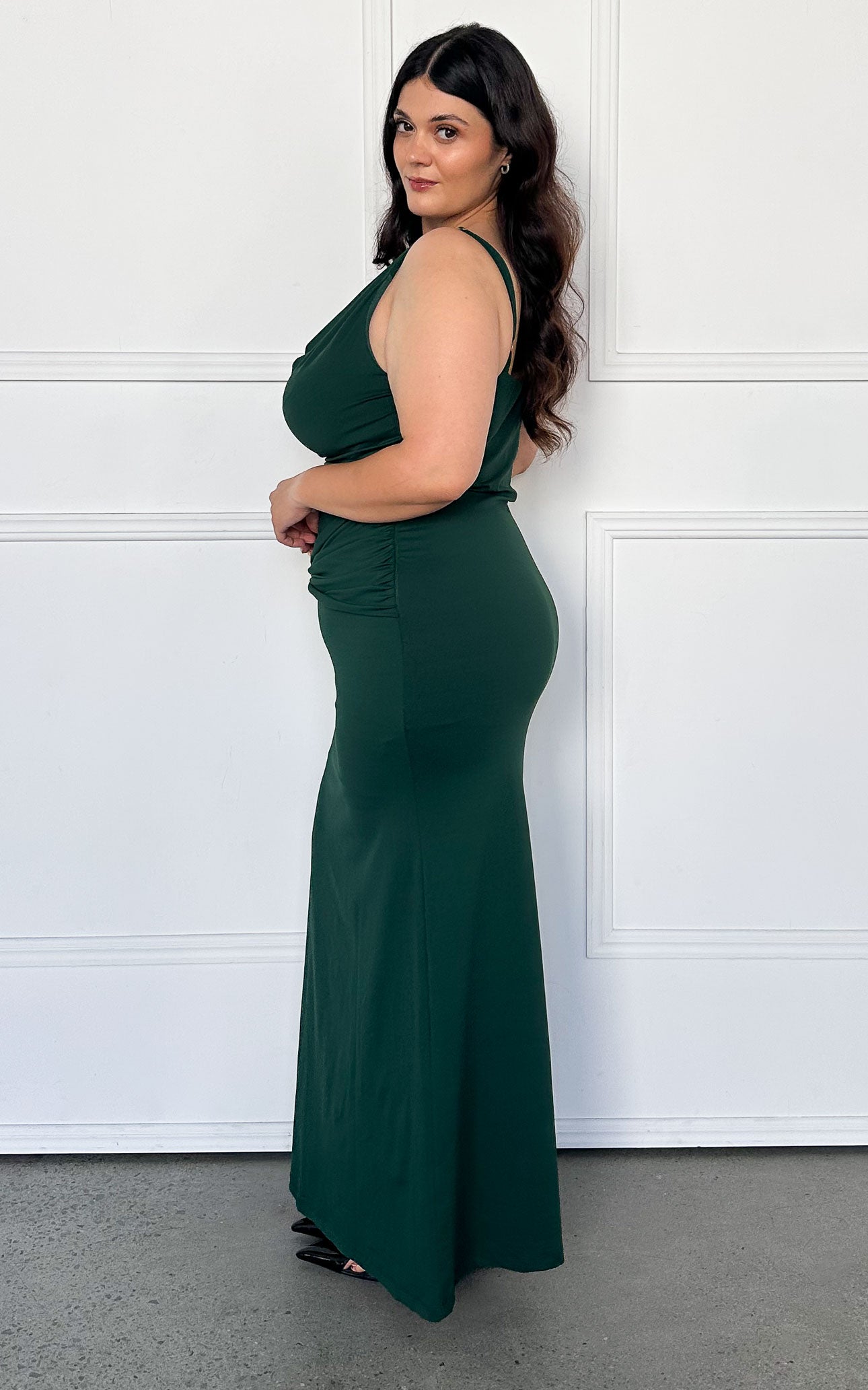 Aubriella Maxi Dress - Emerald Green