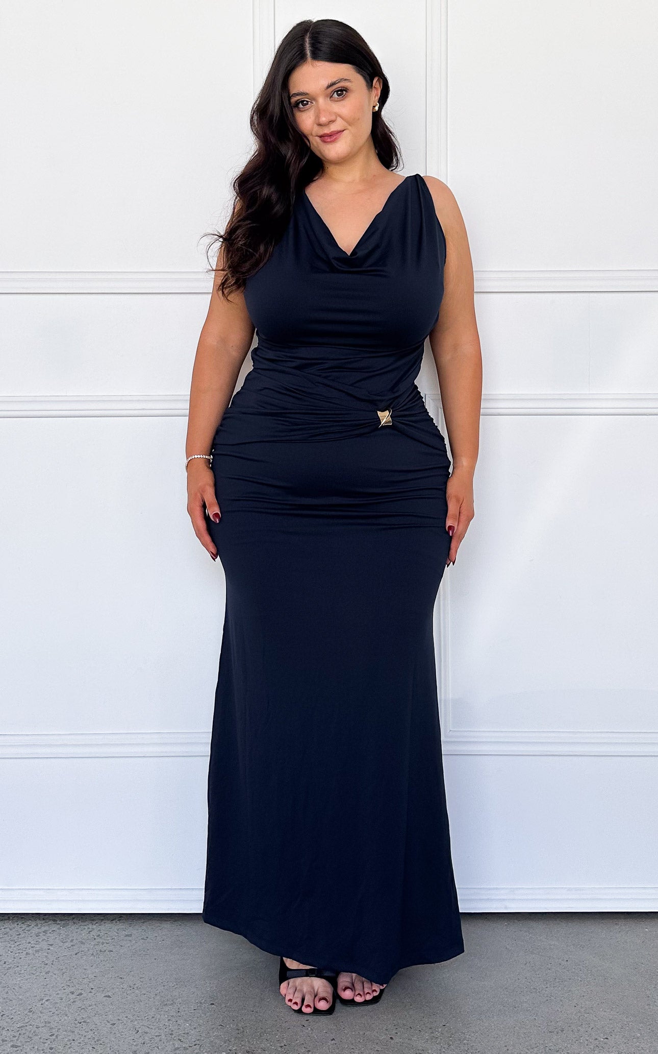 Aubriella Maxi Dress - Navy