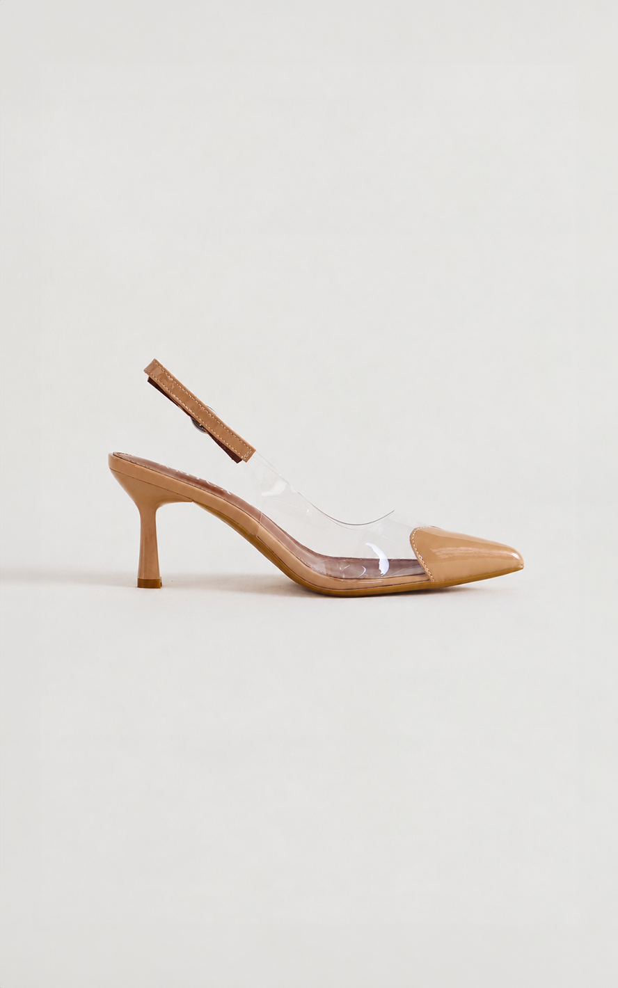 Angelmay Slingback Heels - Warm Nude
