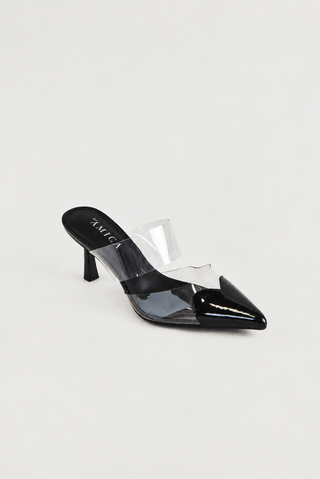 Angelmay Mule Heels - Black