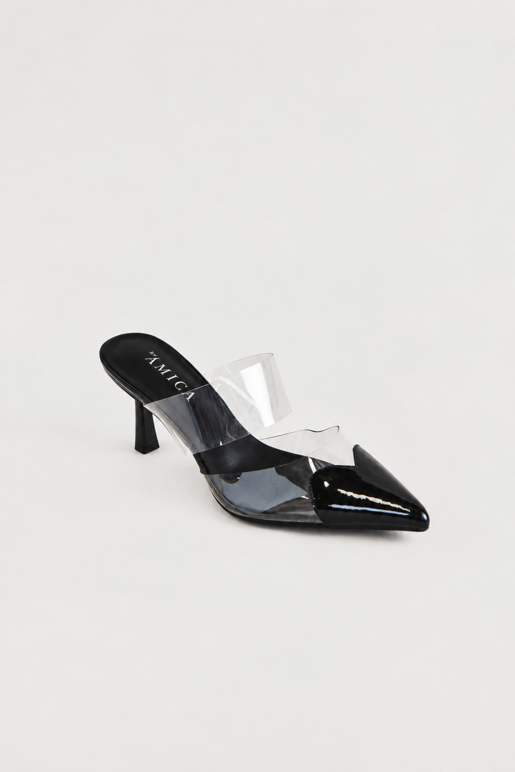 Angelmay Mule Heels - Black