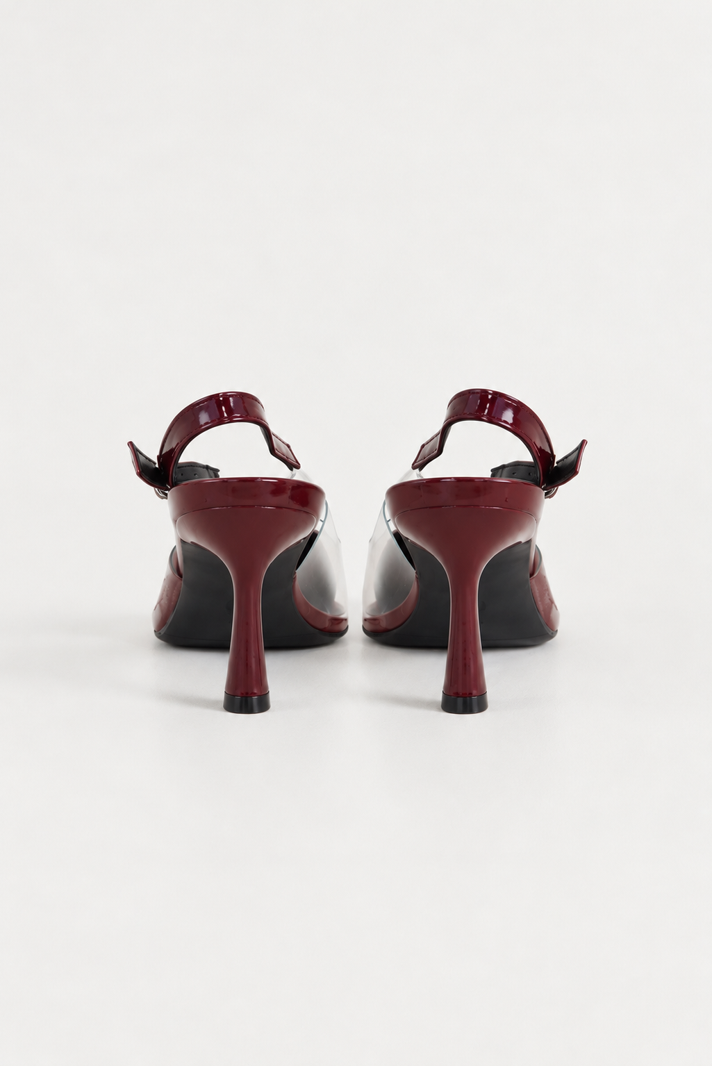 Angelmay Slingback Heels - Wine