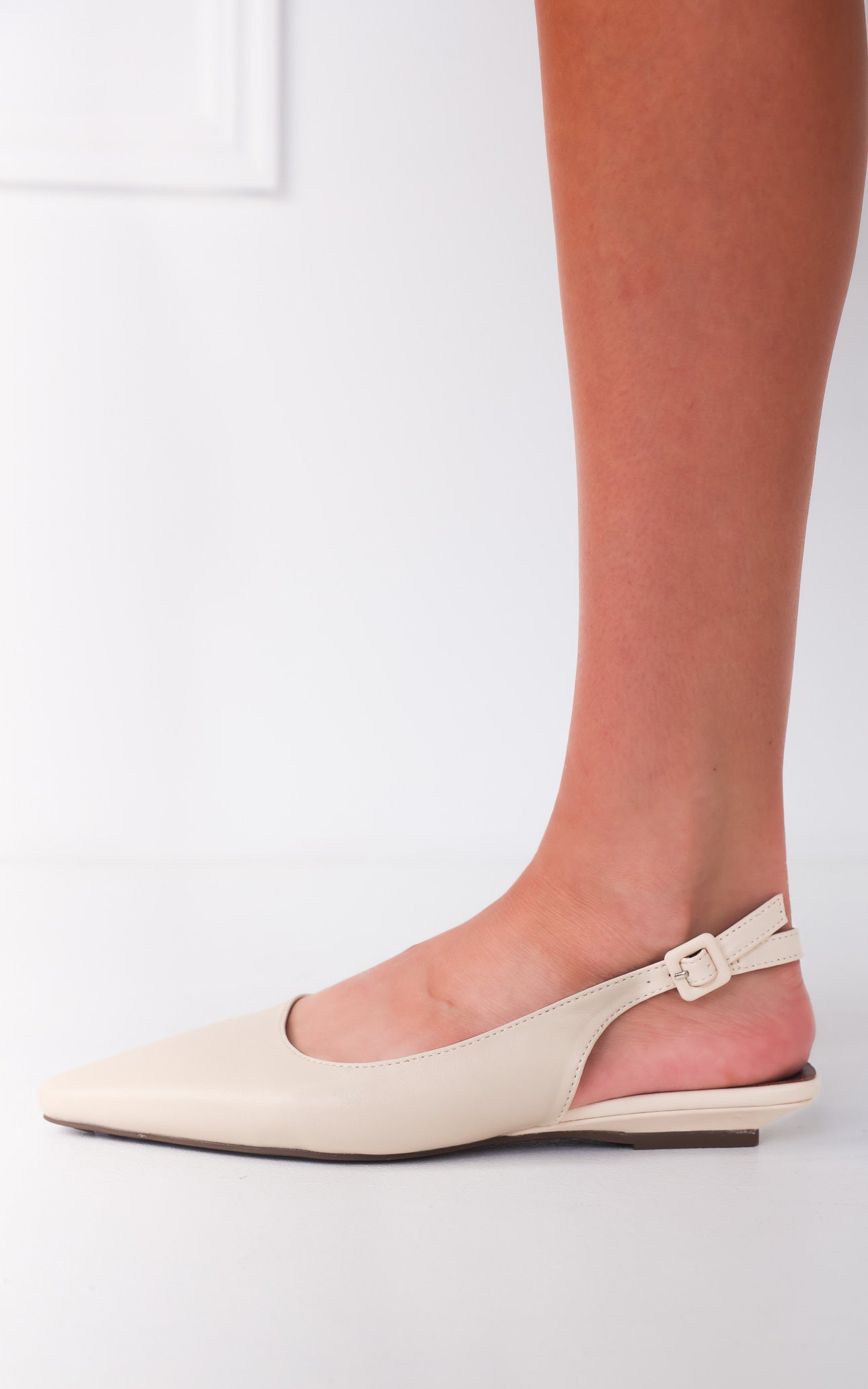 Bankston Slingback Flats - Beige