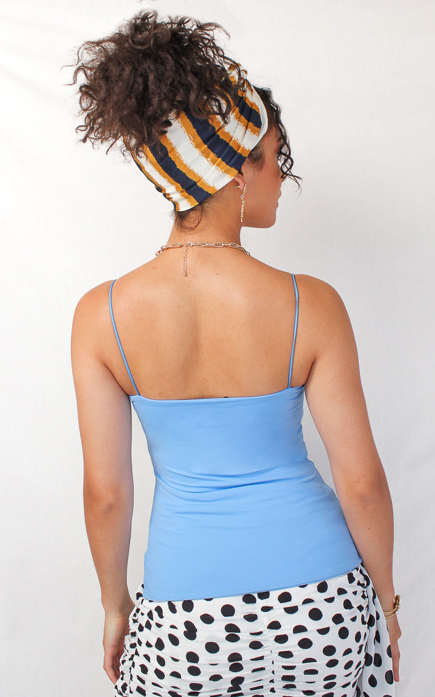 Bellini Top - Periwinkle Blue