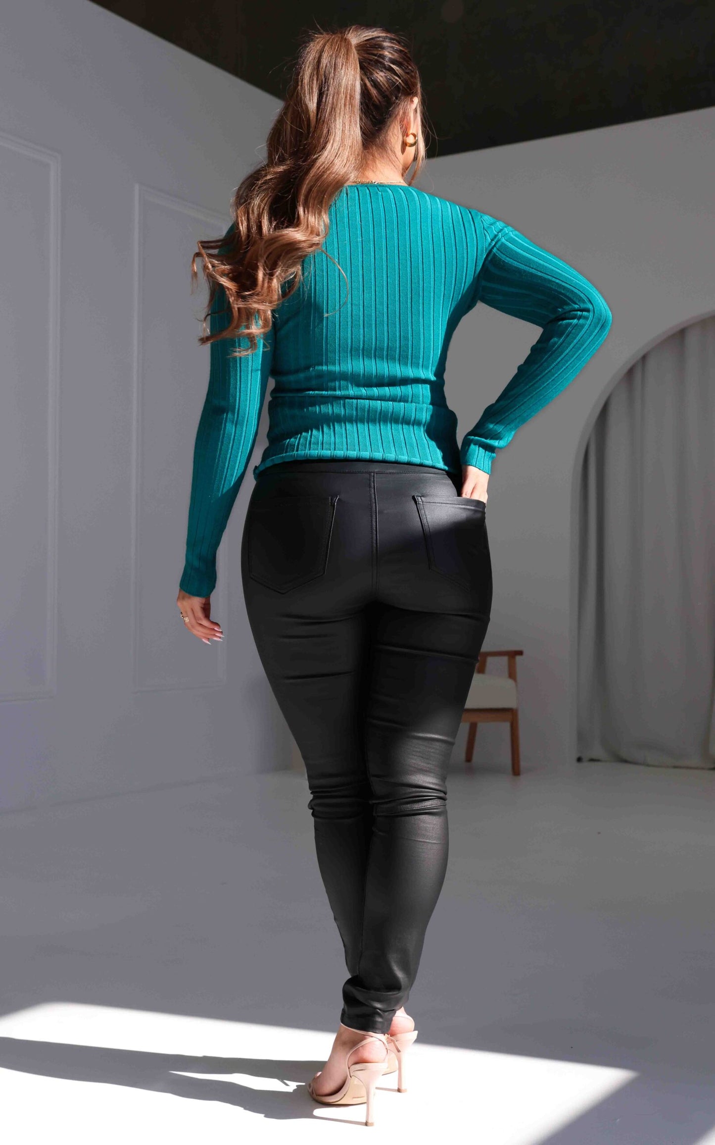 Benedict Knit Top - Teal