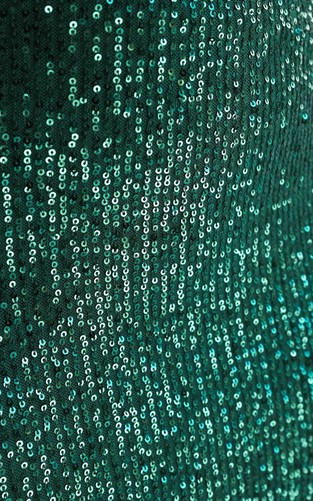 Beyond The Stars Sequin Maxi Skirt - Emerald Green