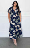 Bianco Maxi Dress - Navy Floral