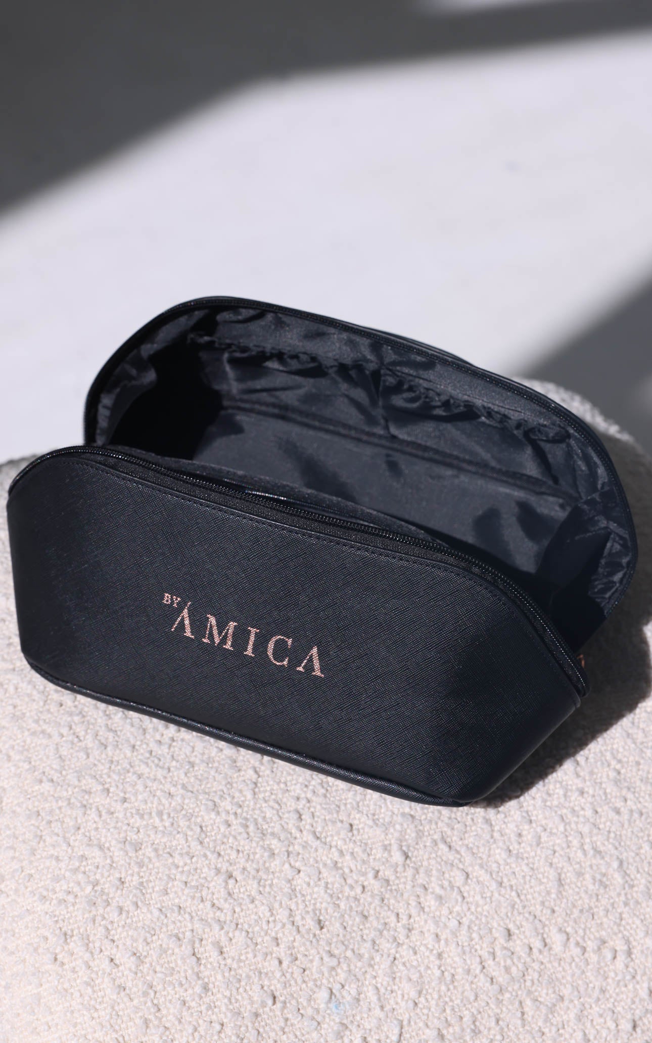 By Amica Cosmetic Makeup Bag - Black