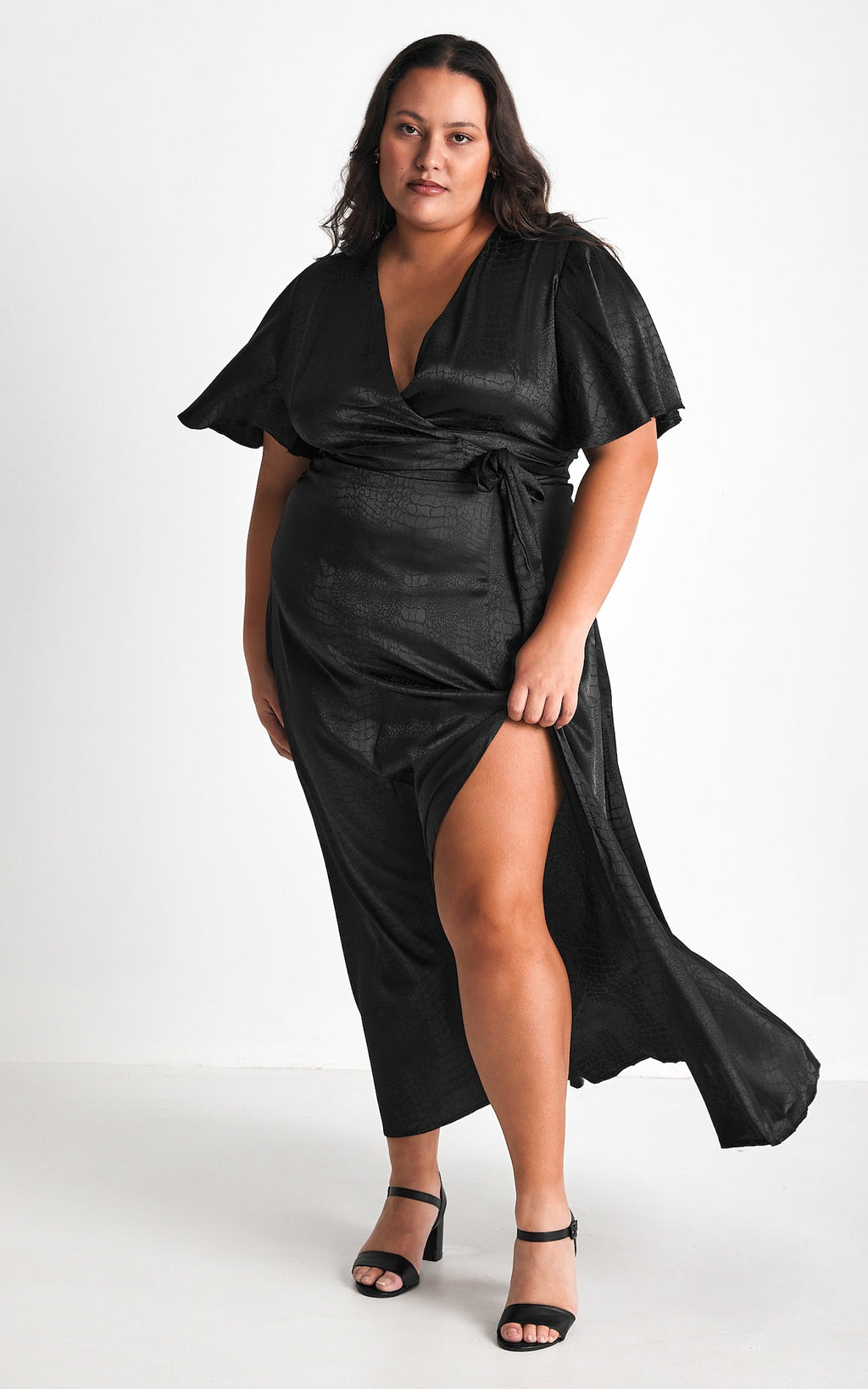 Bloom And Grow Top - Black Snake Print