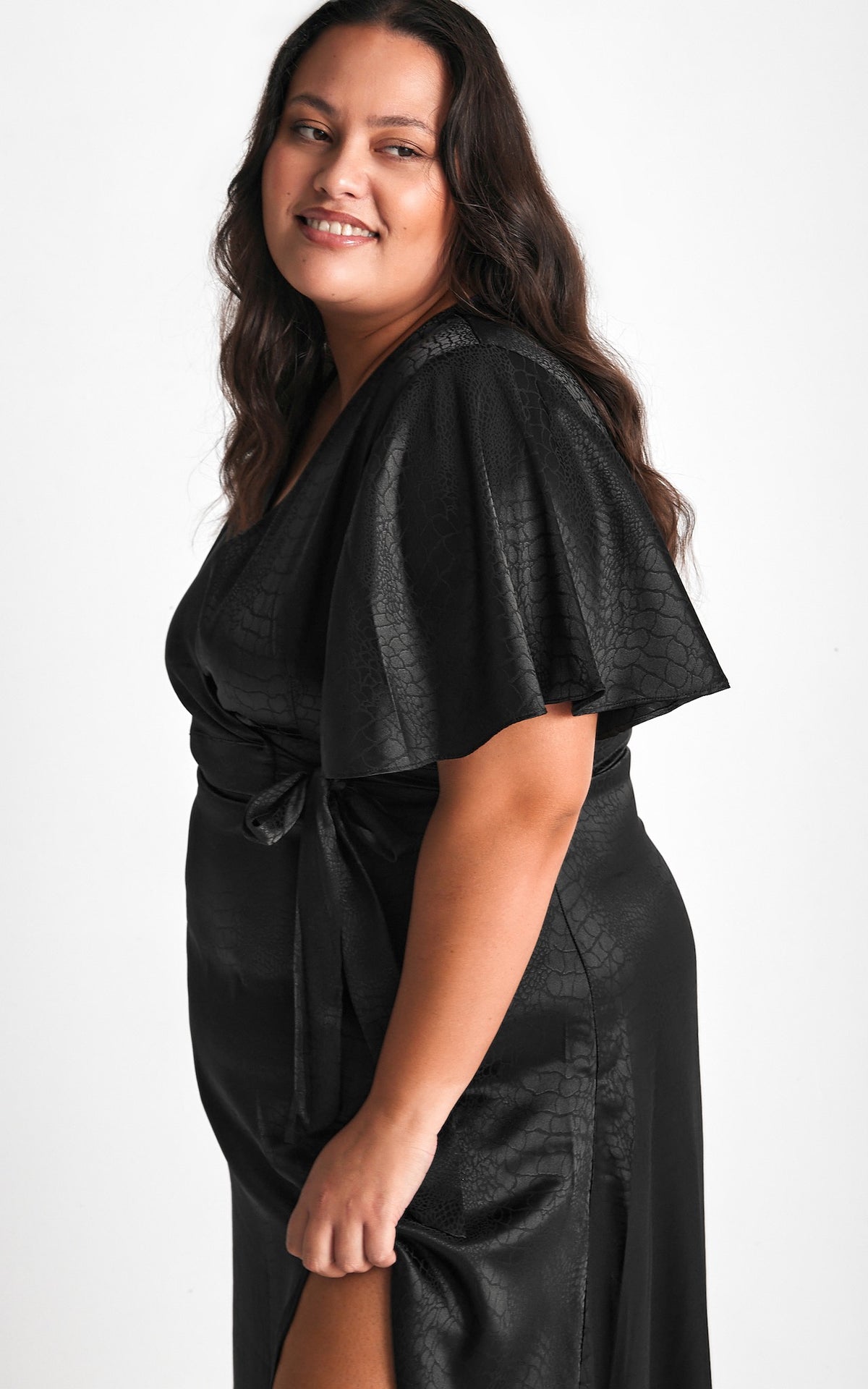 Bloom And Grow Top - Black Snake Print