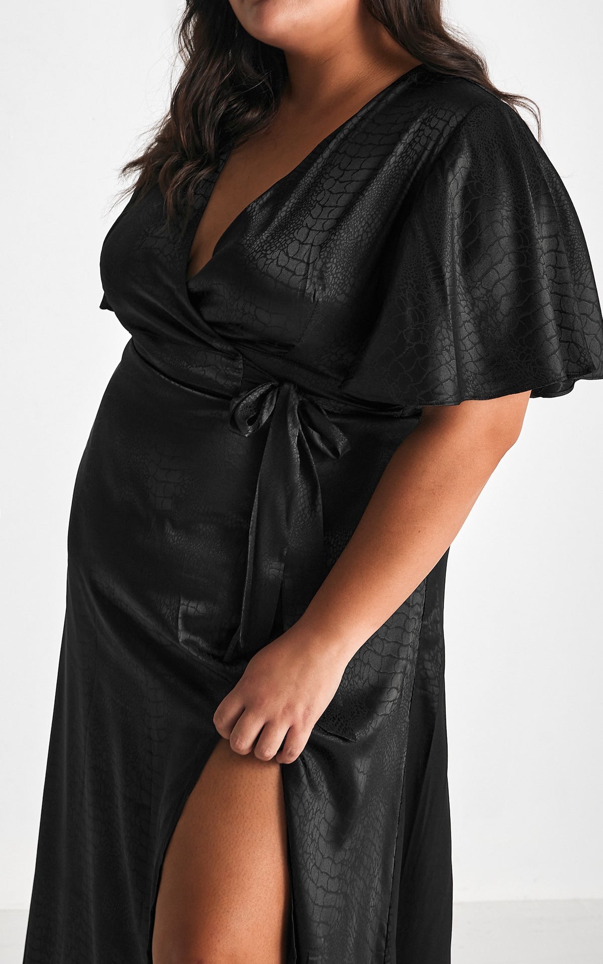 Bloom And Grow Top - Black Snake Print