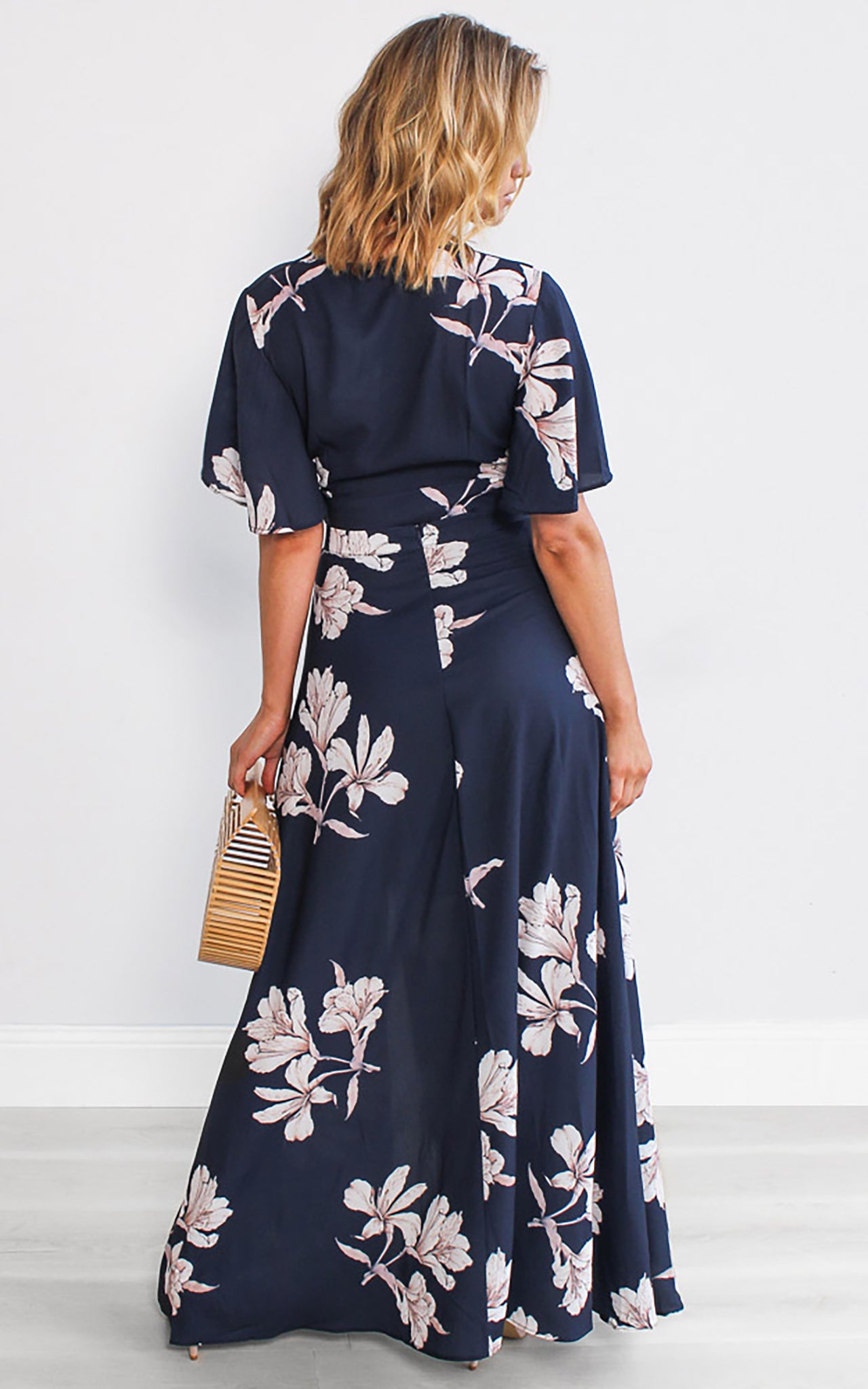 Bloom And Grow Skirt - Navy Floral