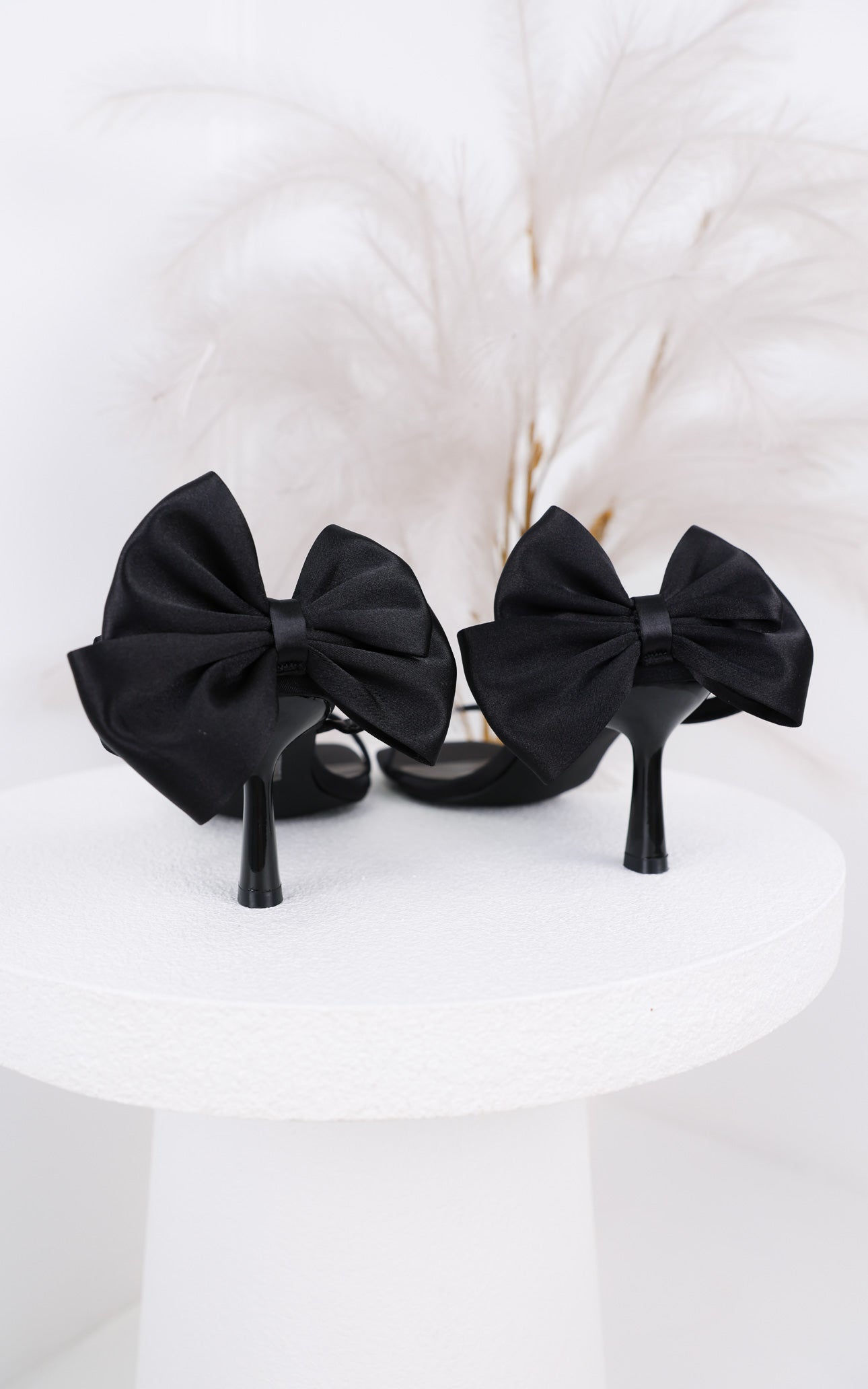 Boey Heels - Black Bow