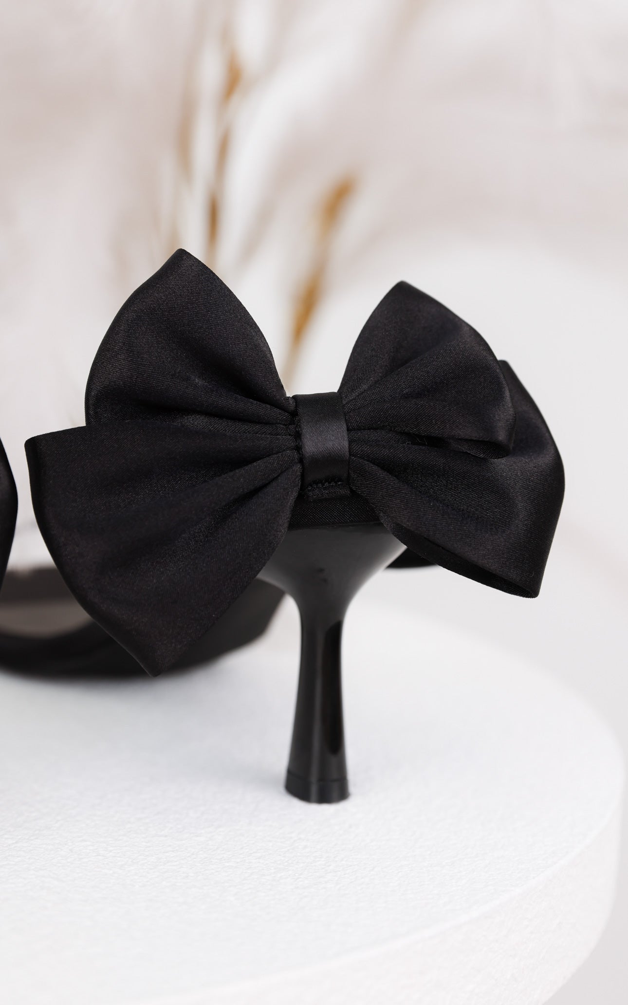 Boey Heels - Black Bow