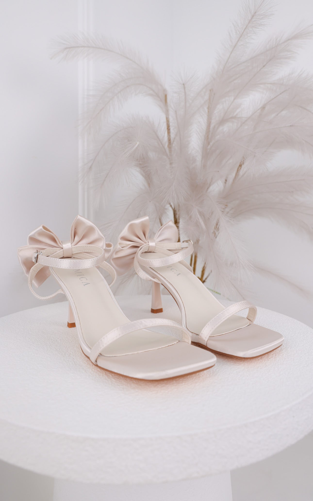 Boey Heels - Bone Bow