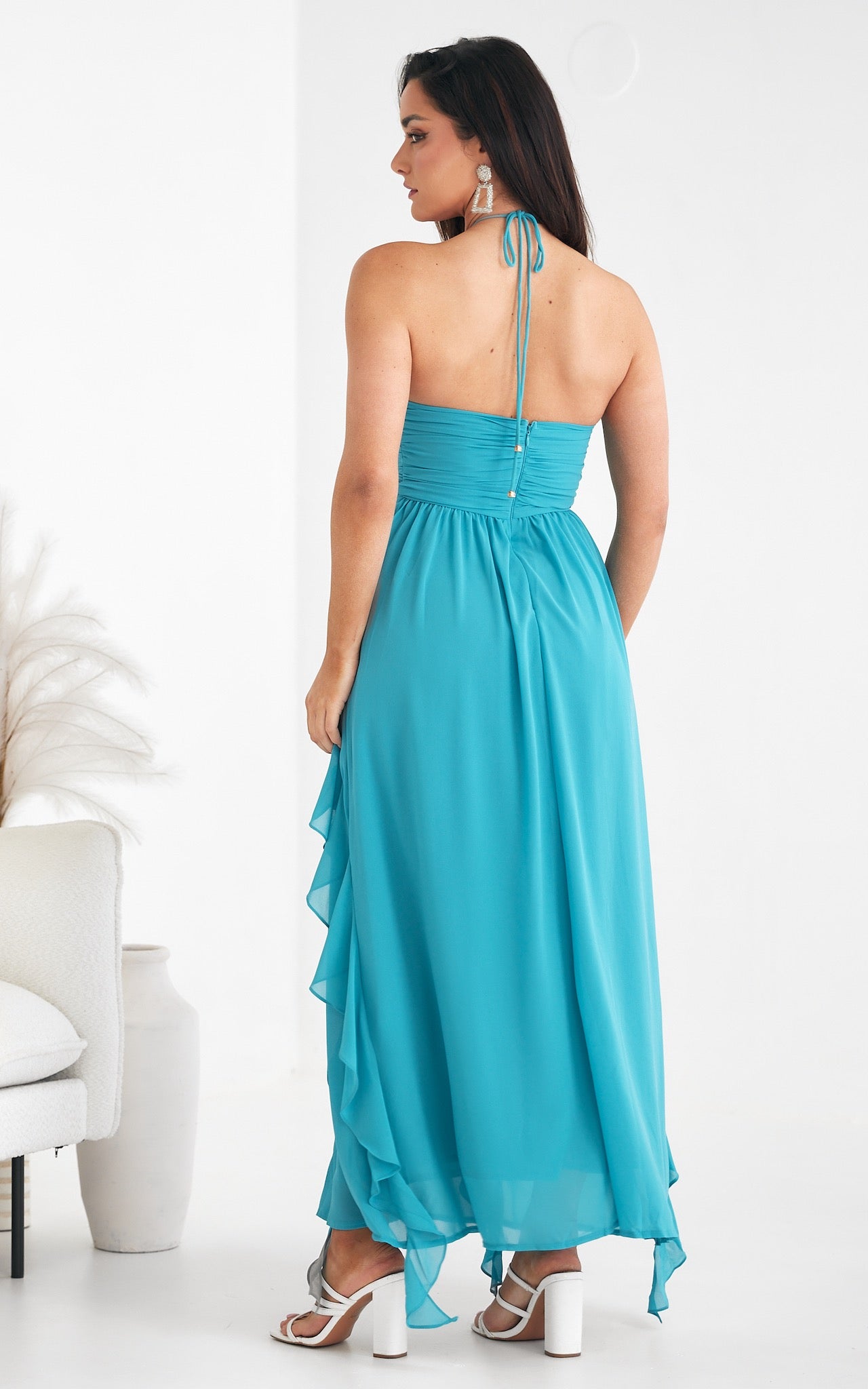 Brianna Maxi Dress - Blue