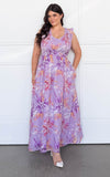 Briar Maxi Dress - Purple Floral