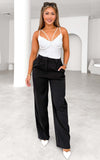 Sawyer Straight Leg Pants - Black