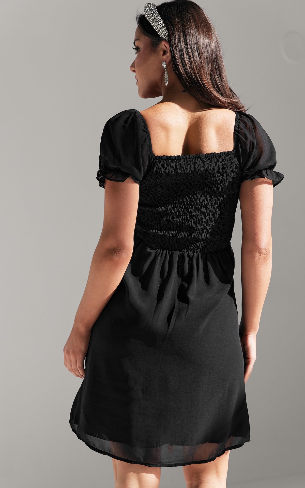 Burnett Mini Dress - Black