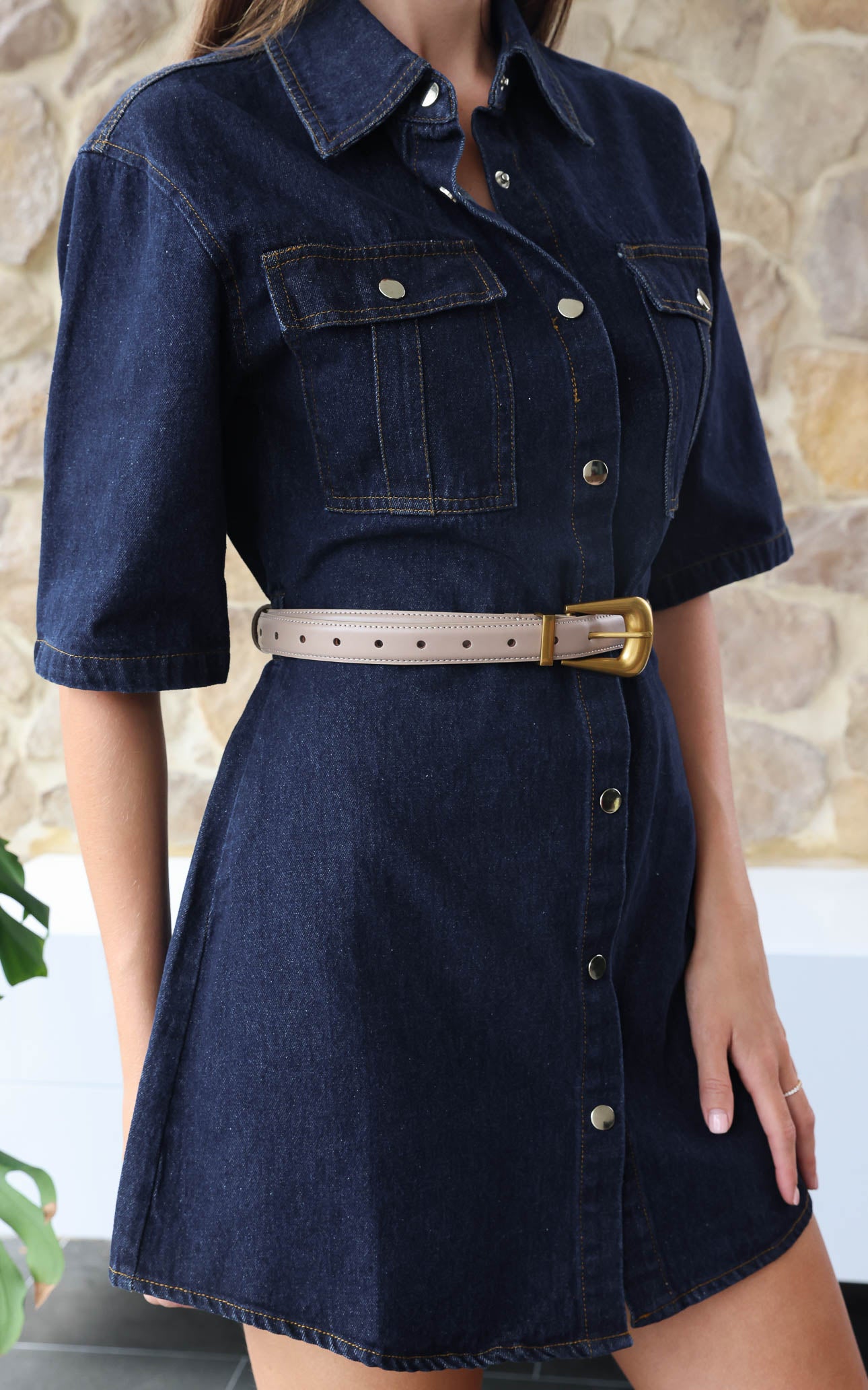 Cambridge Belt - Taupe Classic